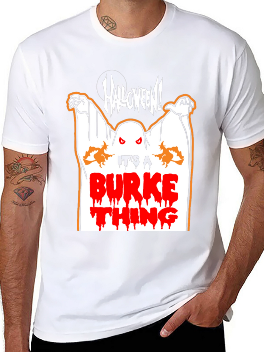 Halloween Burke Thing Graphic Tee