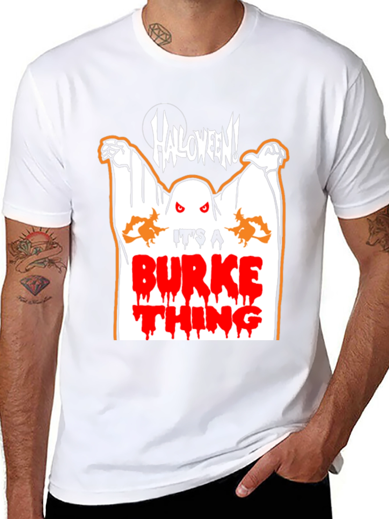 Halloween Burke Thing Graphic Tee