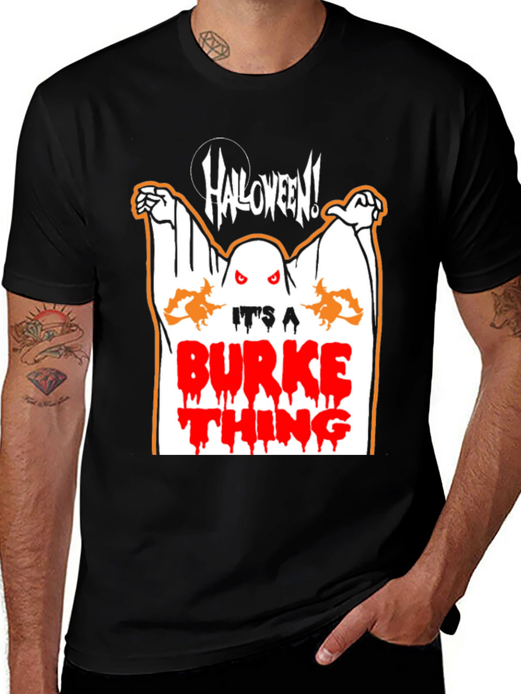 Halloween Burke Thing Graphic Tee