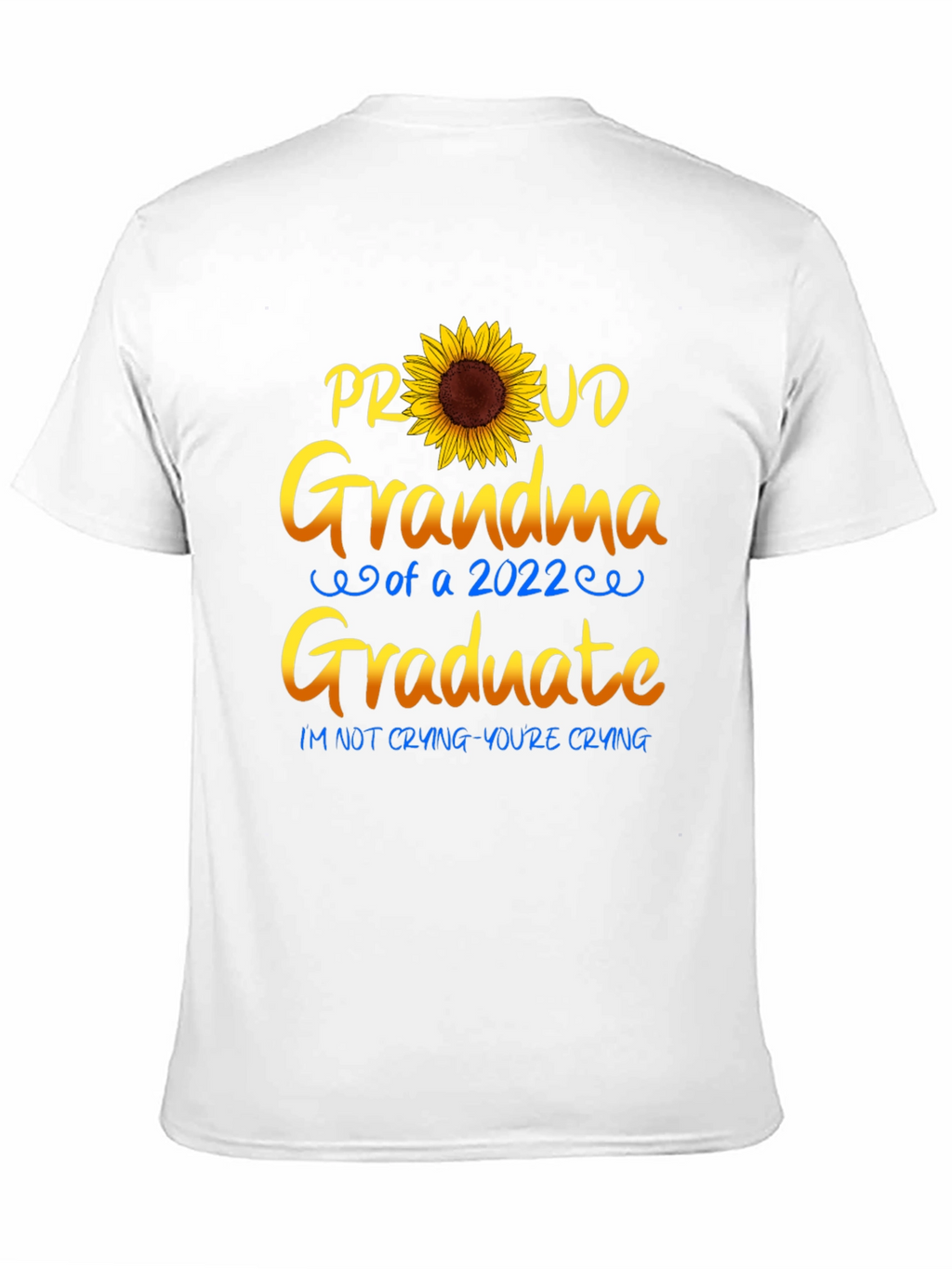Proud Grandma 2022 Graduate Sunflower T-Shirt