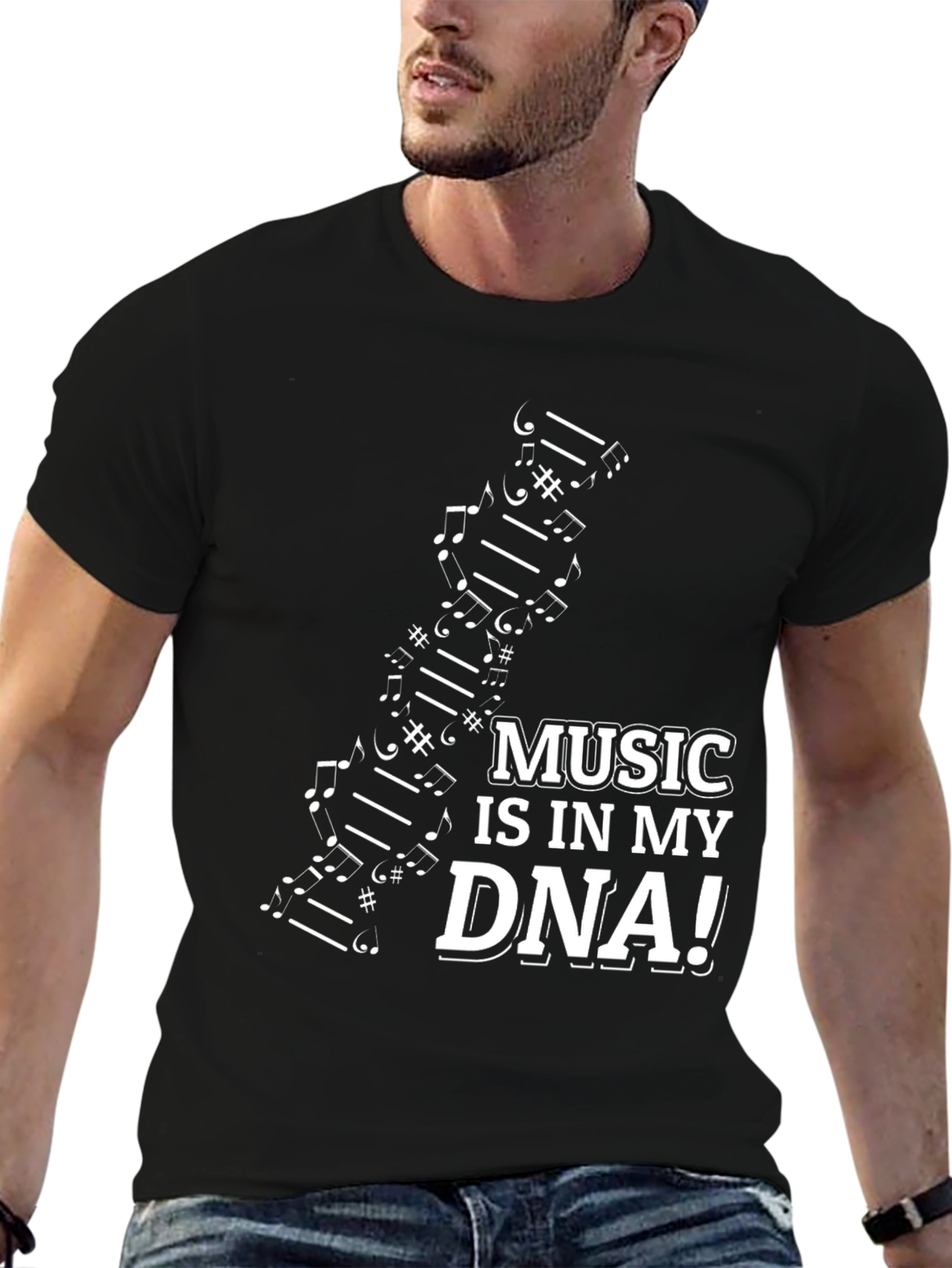 Music is in My DNA Graphic T-Shirt