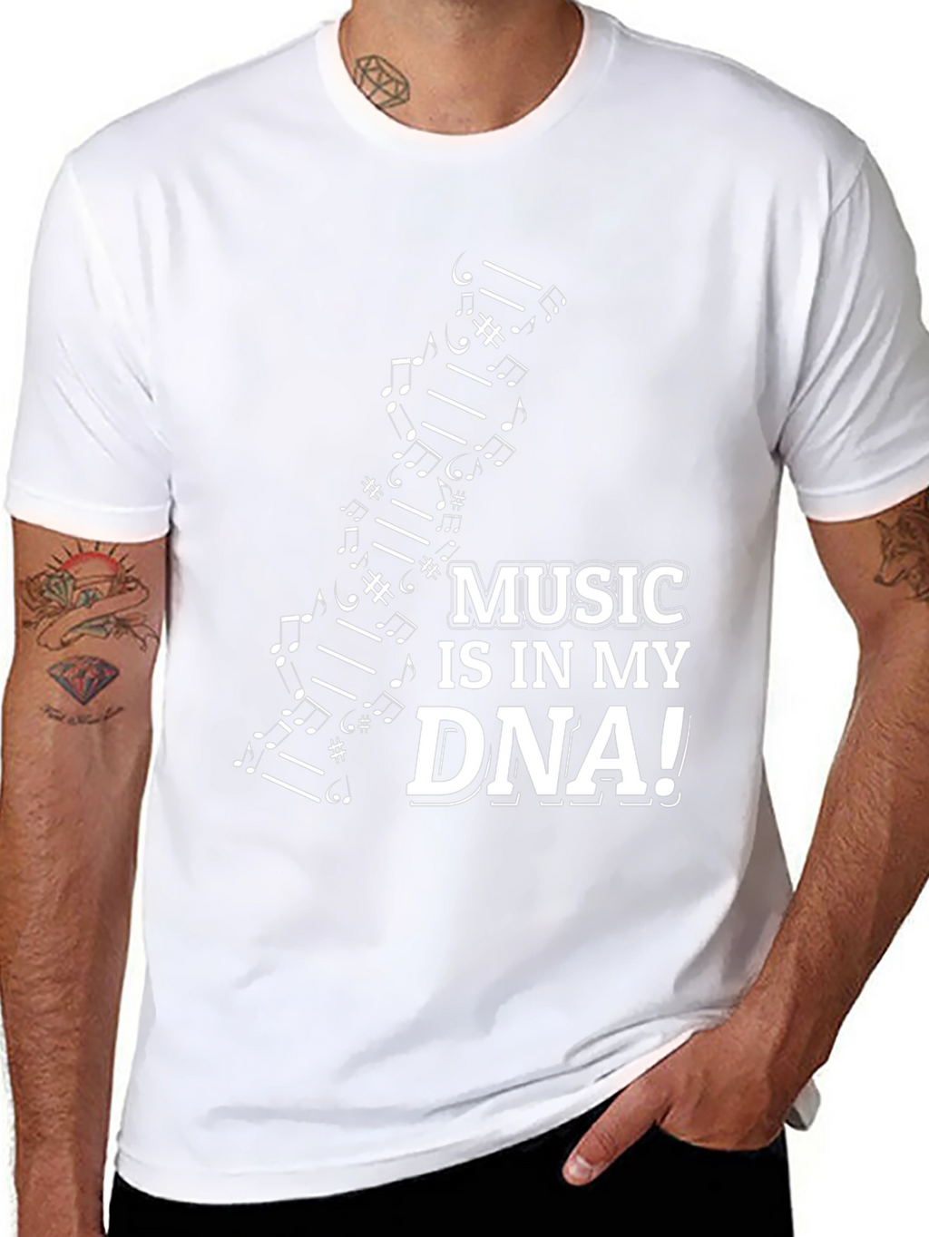 Music is in My DNA Graphic T-Shirt