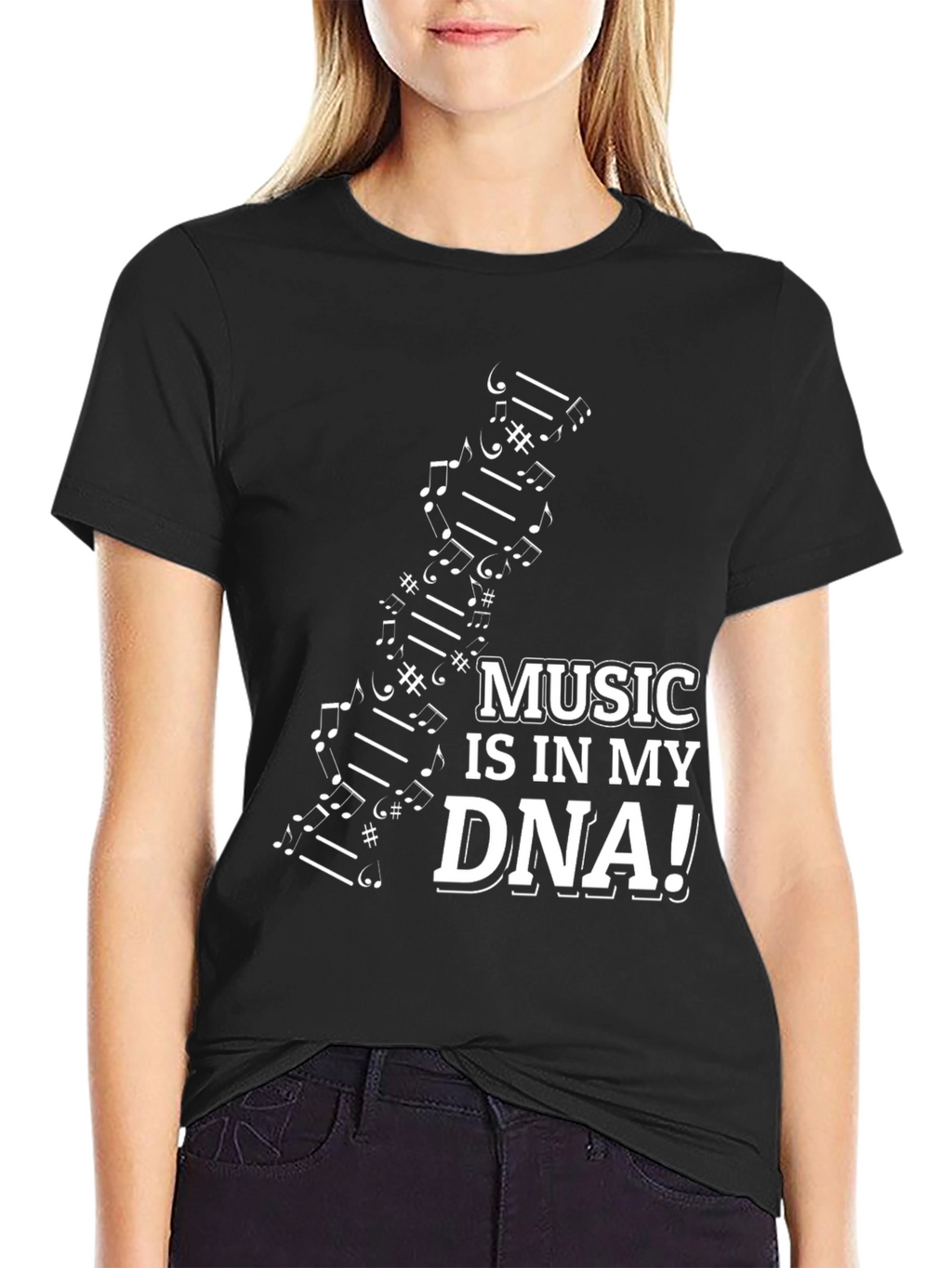 Music is in My DNA Graphic T-Shirt