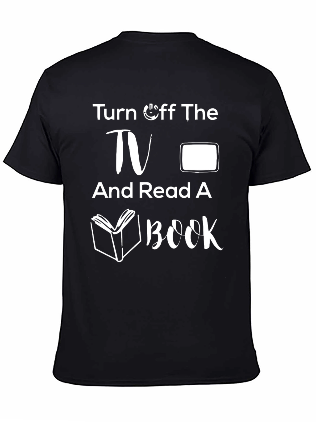 Turn Off TV and Read Book T-Shirt