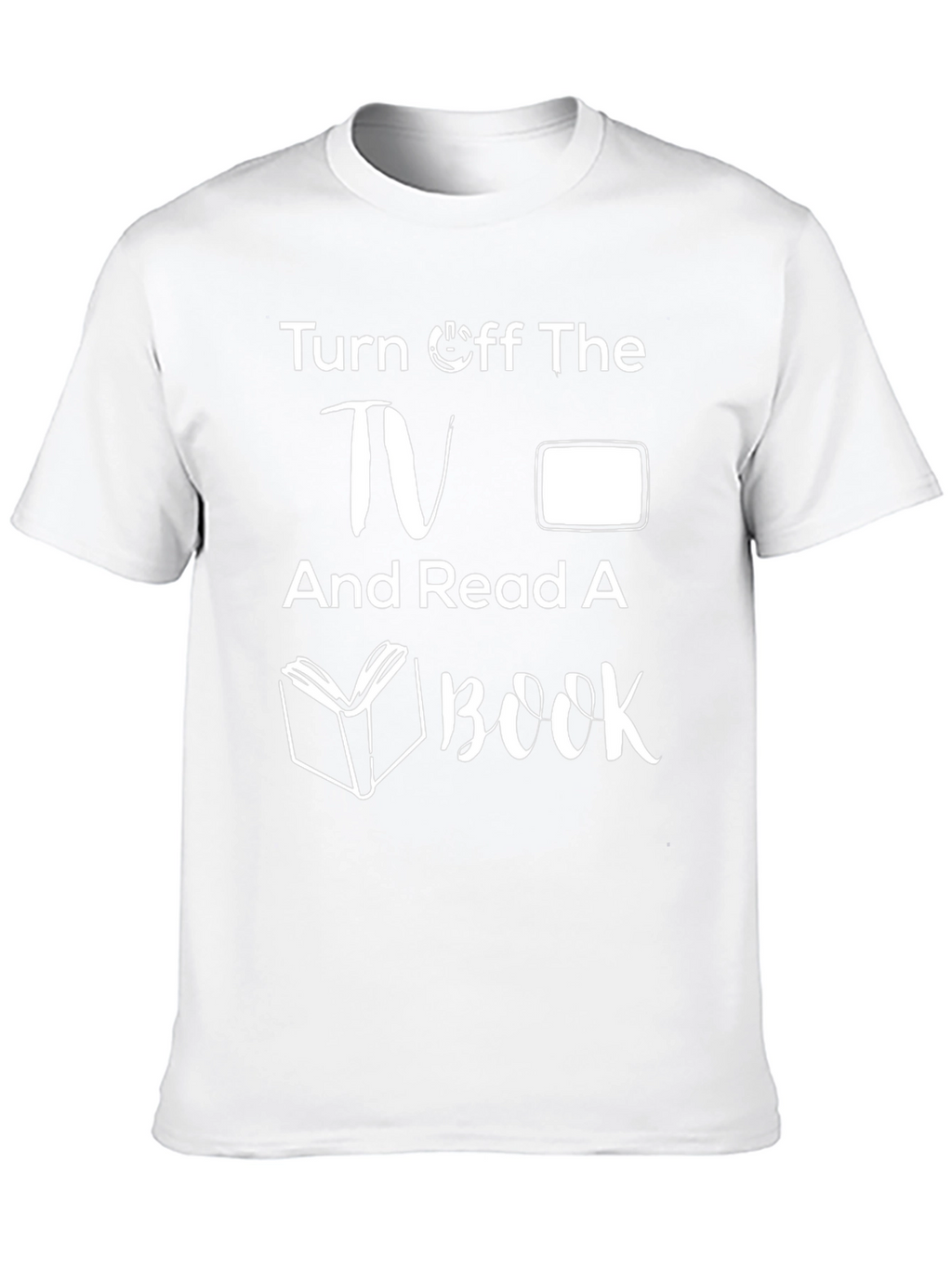 Turn Off TV and Read Book T-Shirt