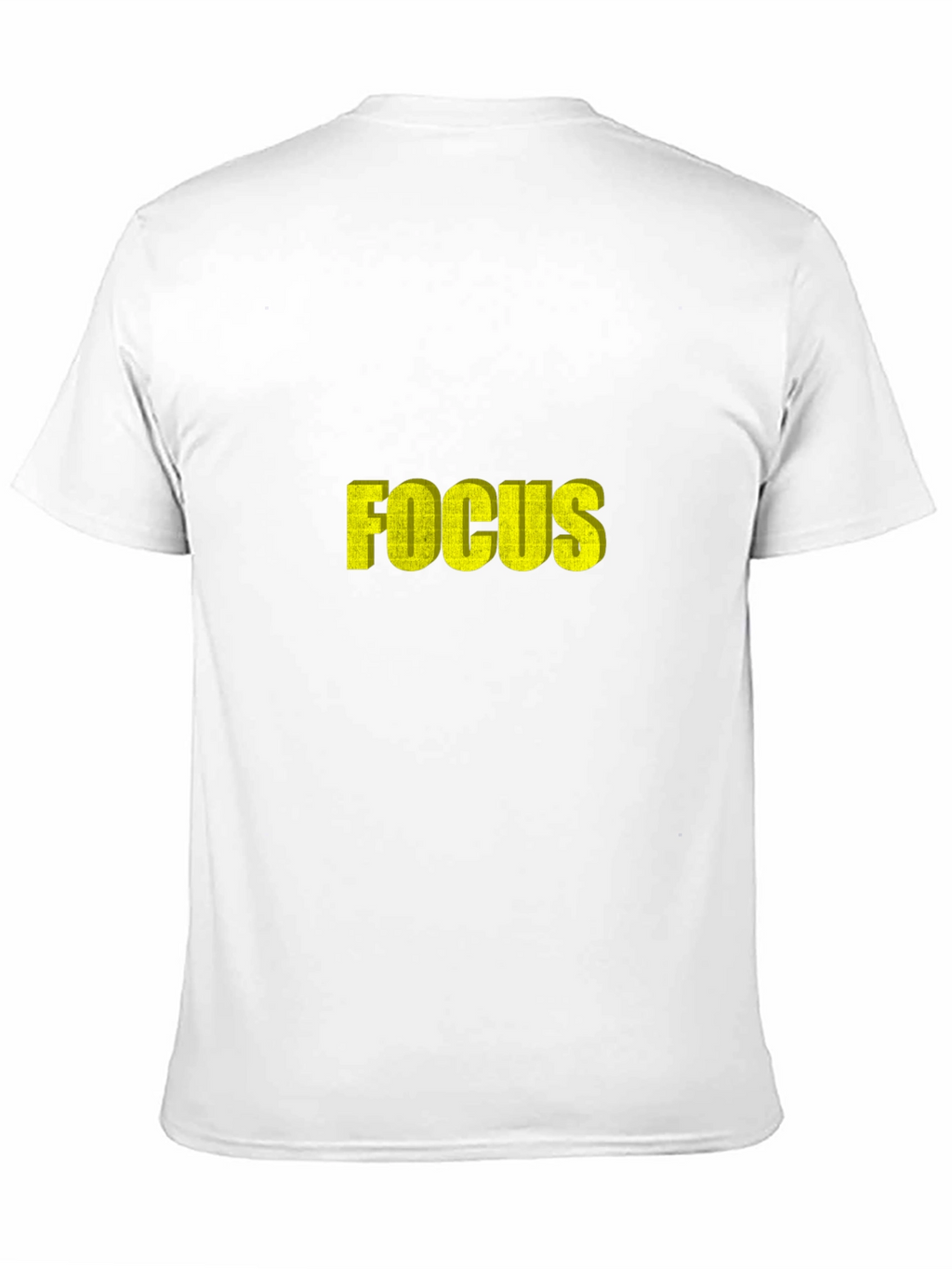 Mens Black Focus Graphic Tee