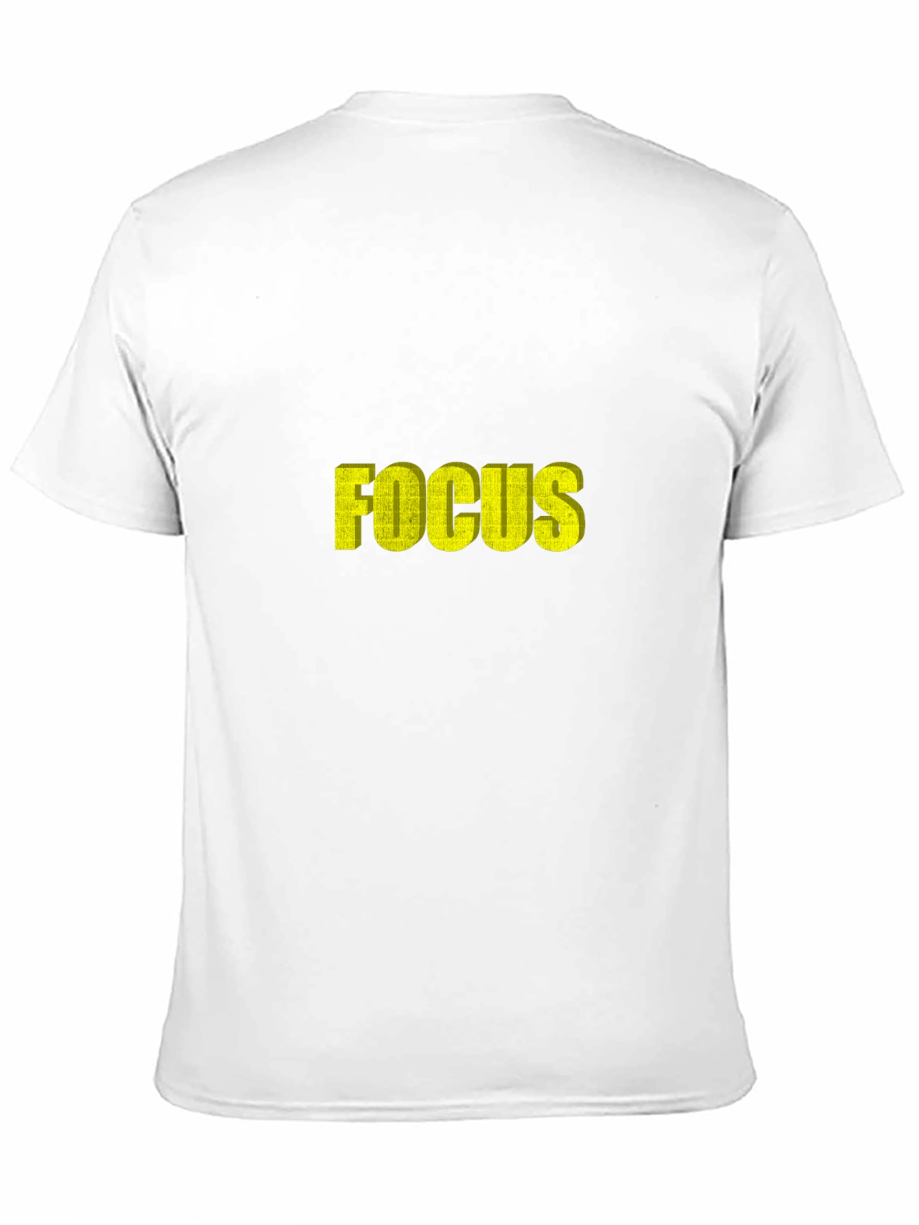 Mens Black Focus Graphic Tee