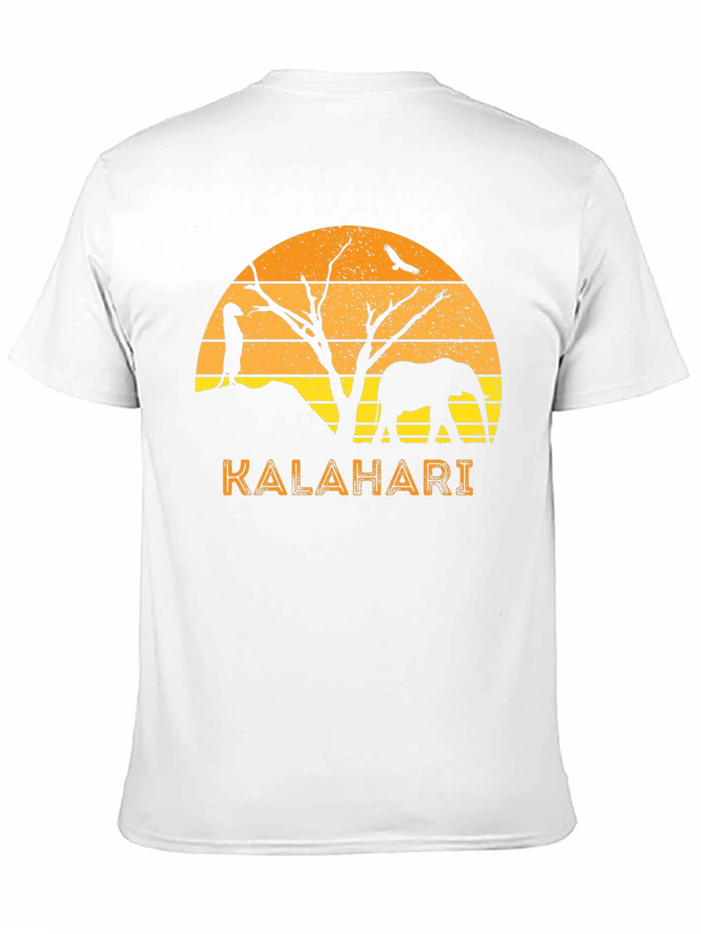 Kalahari Sunset Black T-Shirt