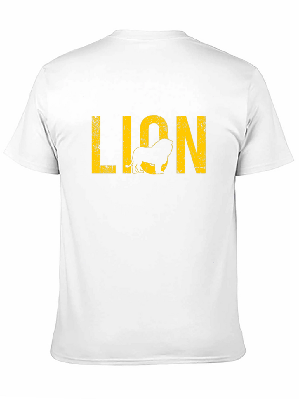 Lion Graphic Black T-Shirt