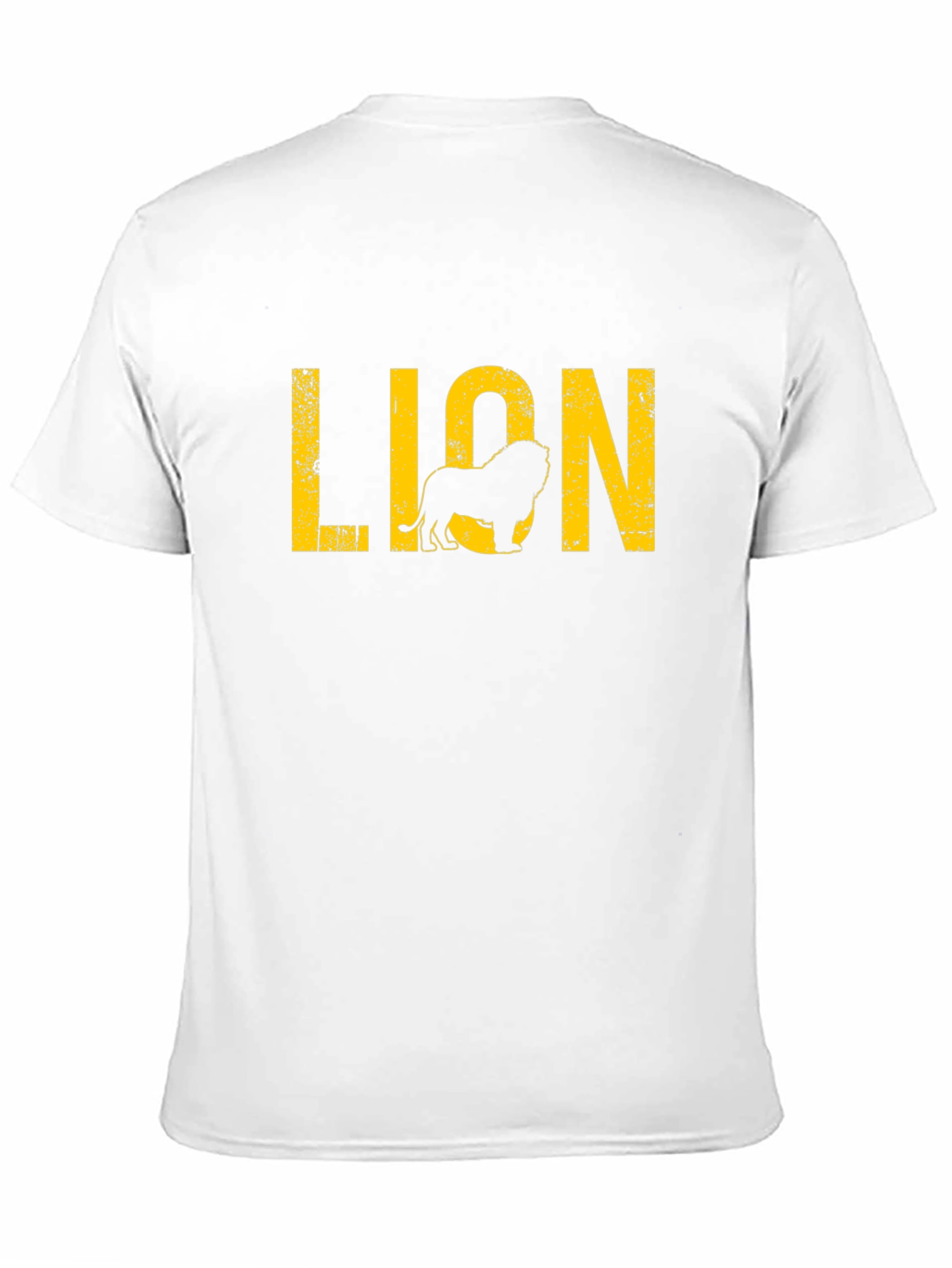 Lion Graphic Black T-Shirt