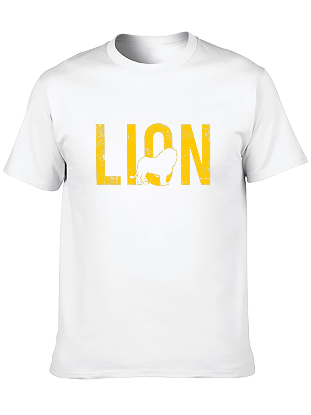 Lion Graphic Black T-Shirt