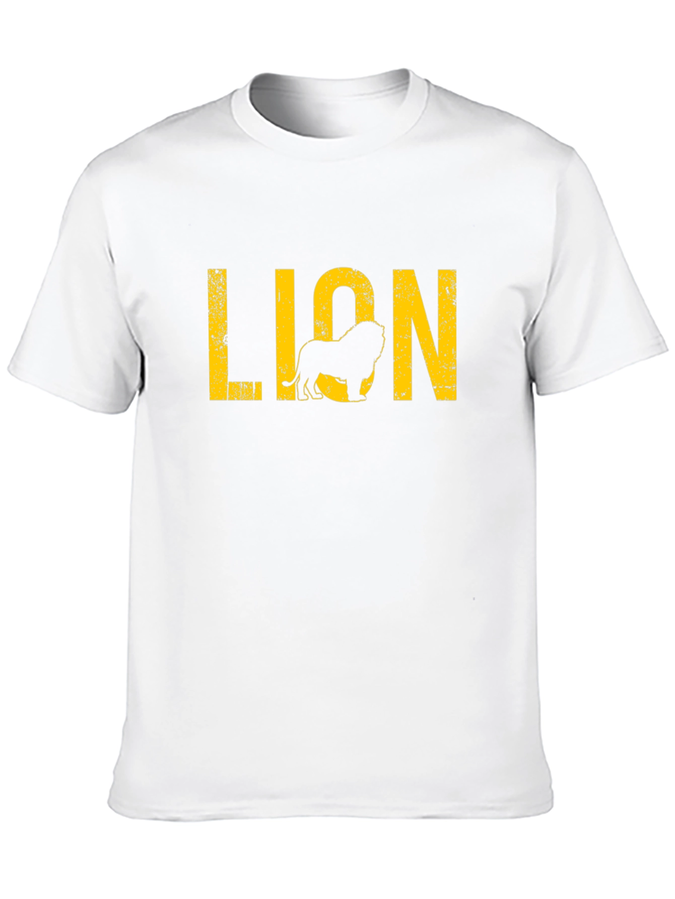 Lion Graphic Black T-Shirt