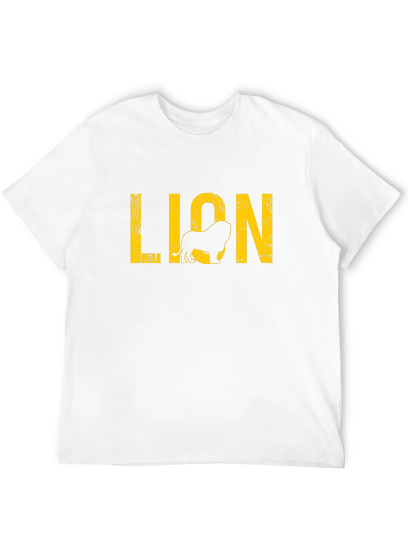 Lion Graphic Black T-Shirt