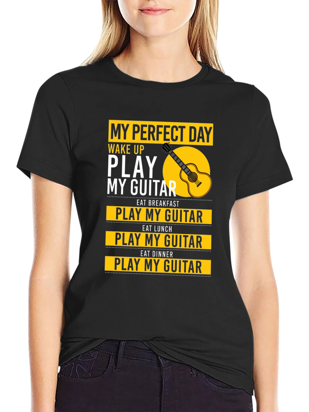My Perfect Day Guitar T-Shirt