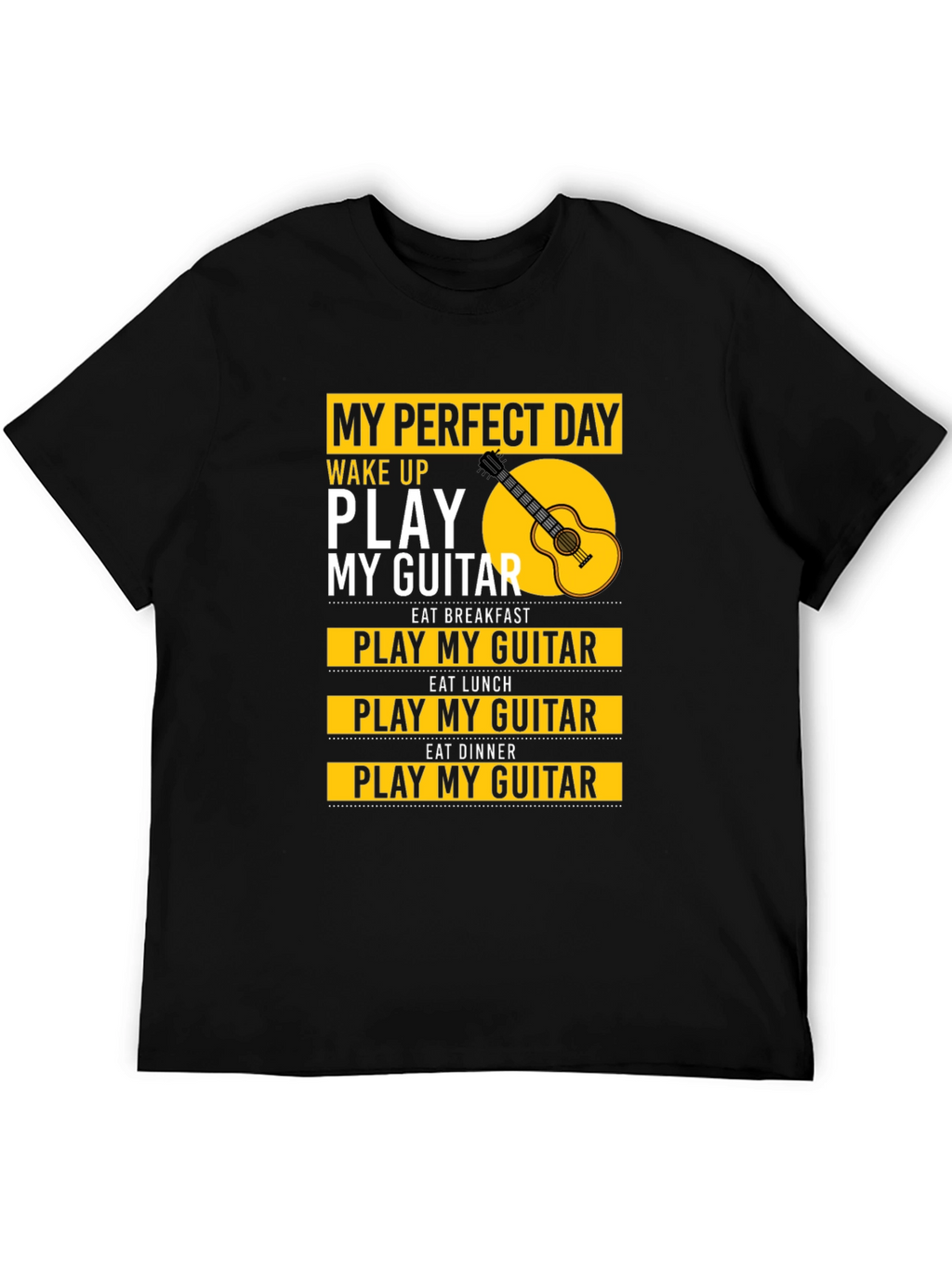 My Perfect Day Guitar T-Shirt