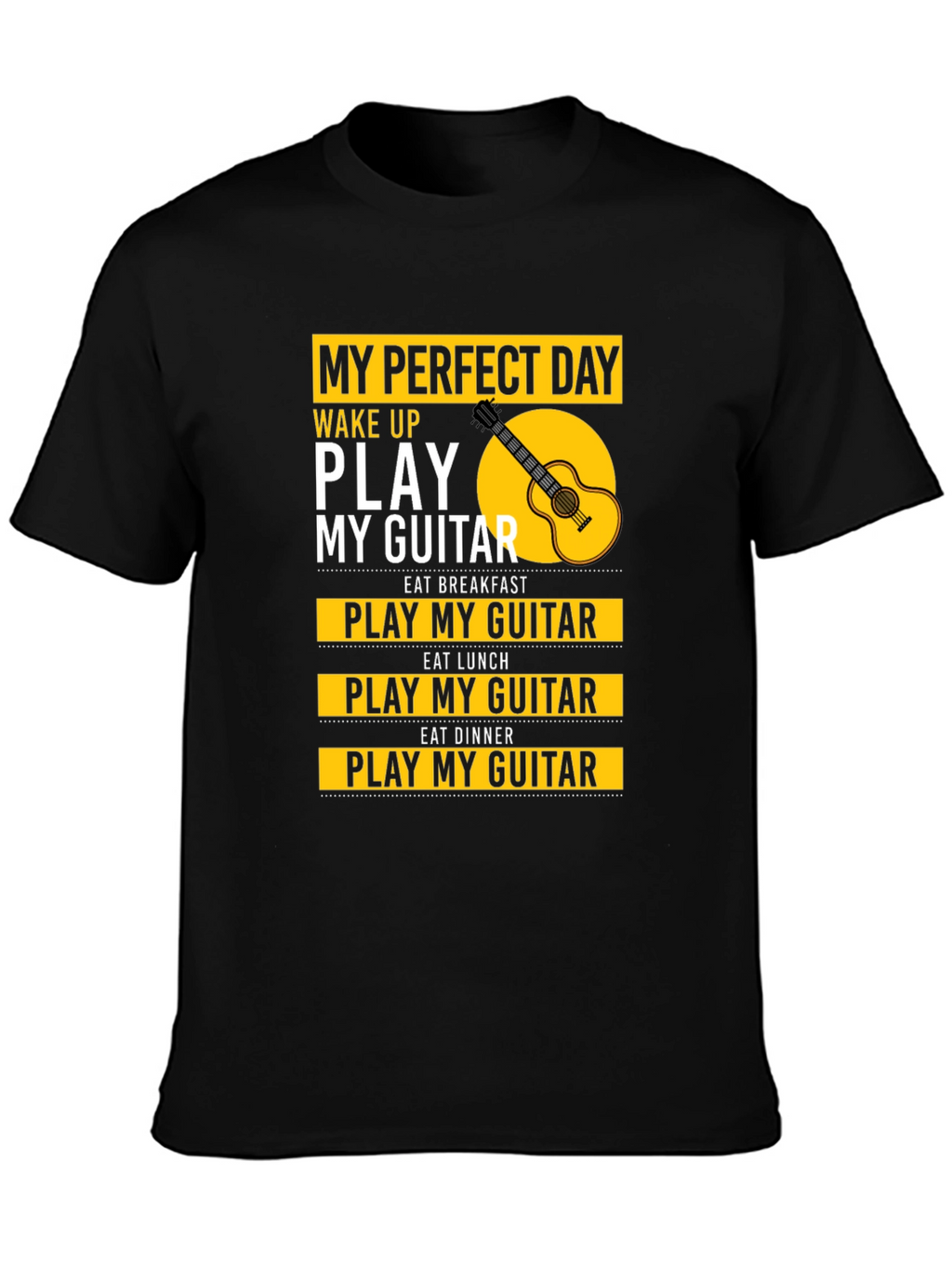 My Perfect Day Guitar T-Shirt