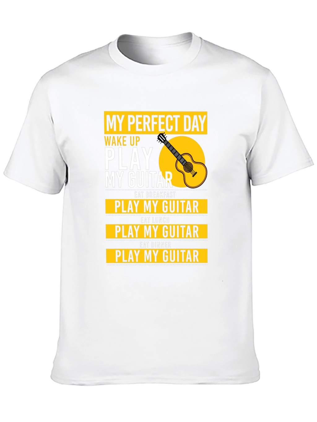 My Perfect Day Guitar T-Shirt