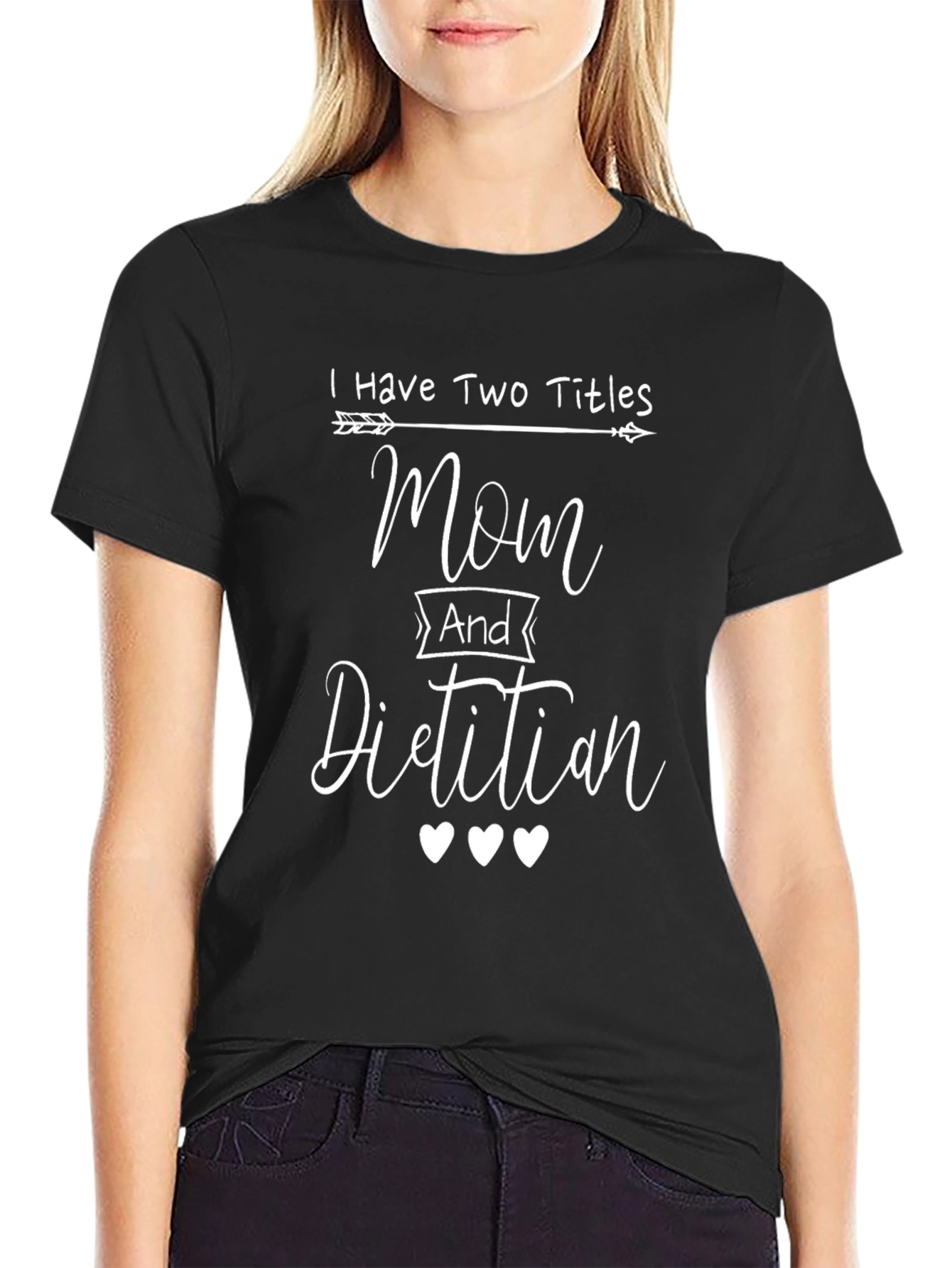 Mom & Dietitian T-Shirt - Two Titles Tee