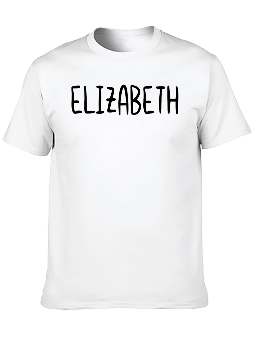 Elizabeth Tee - Classic Black Cotton T-Shirt