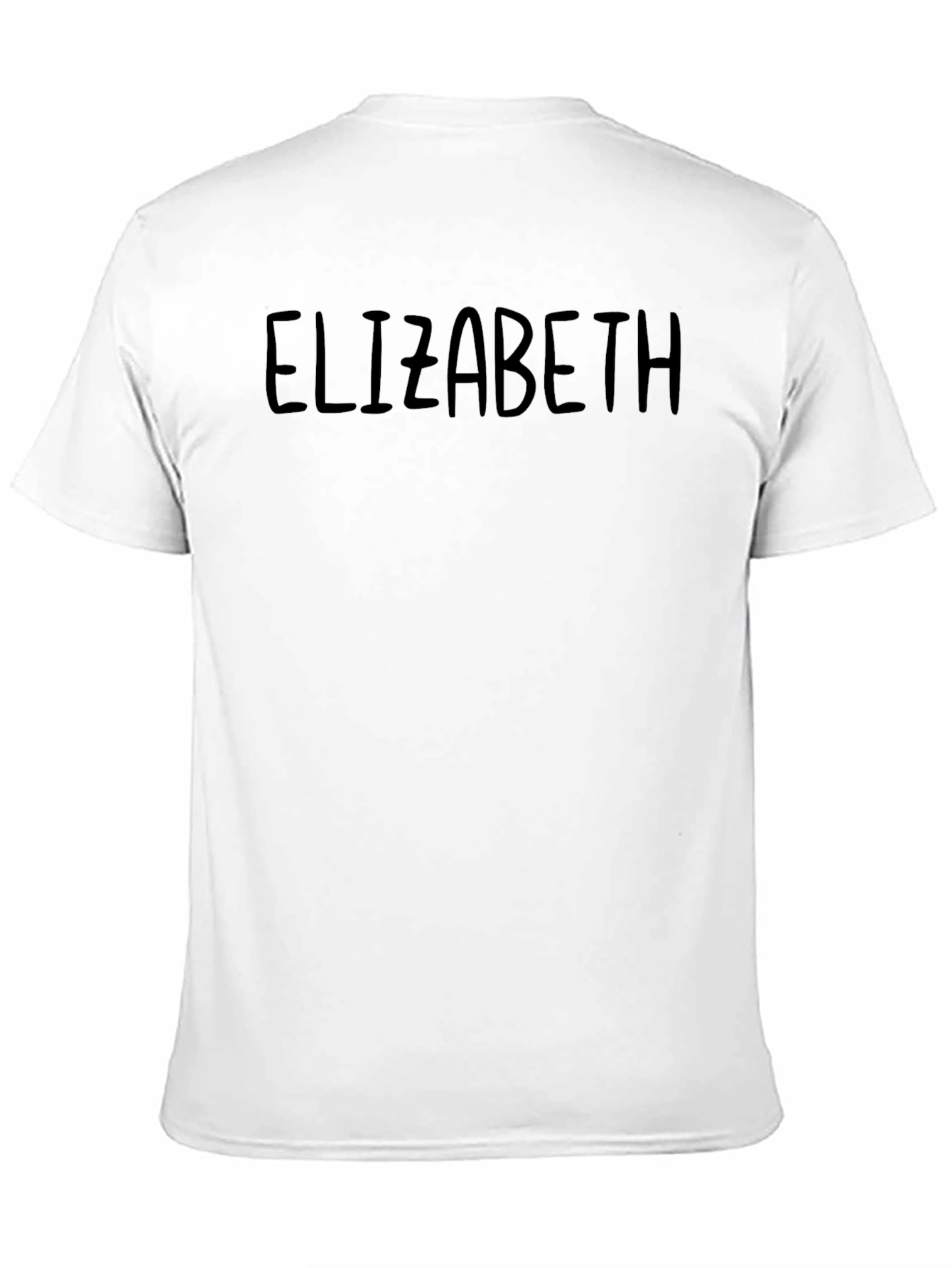 Elizabeth Tee - Classic Black Cotton T-Shirt