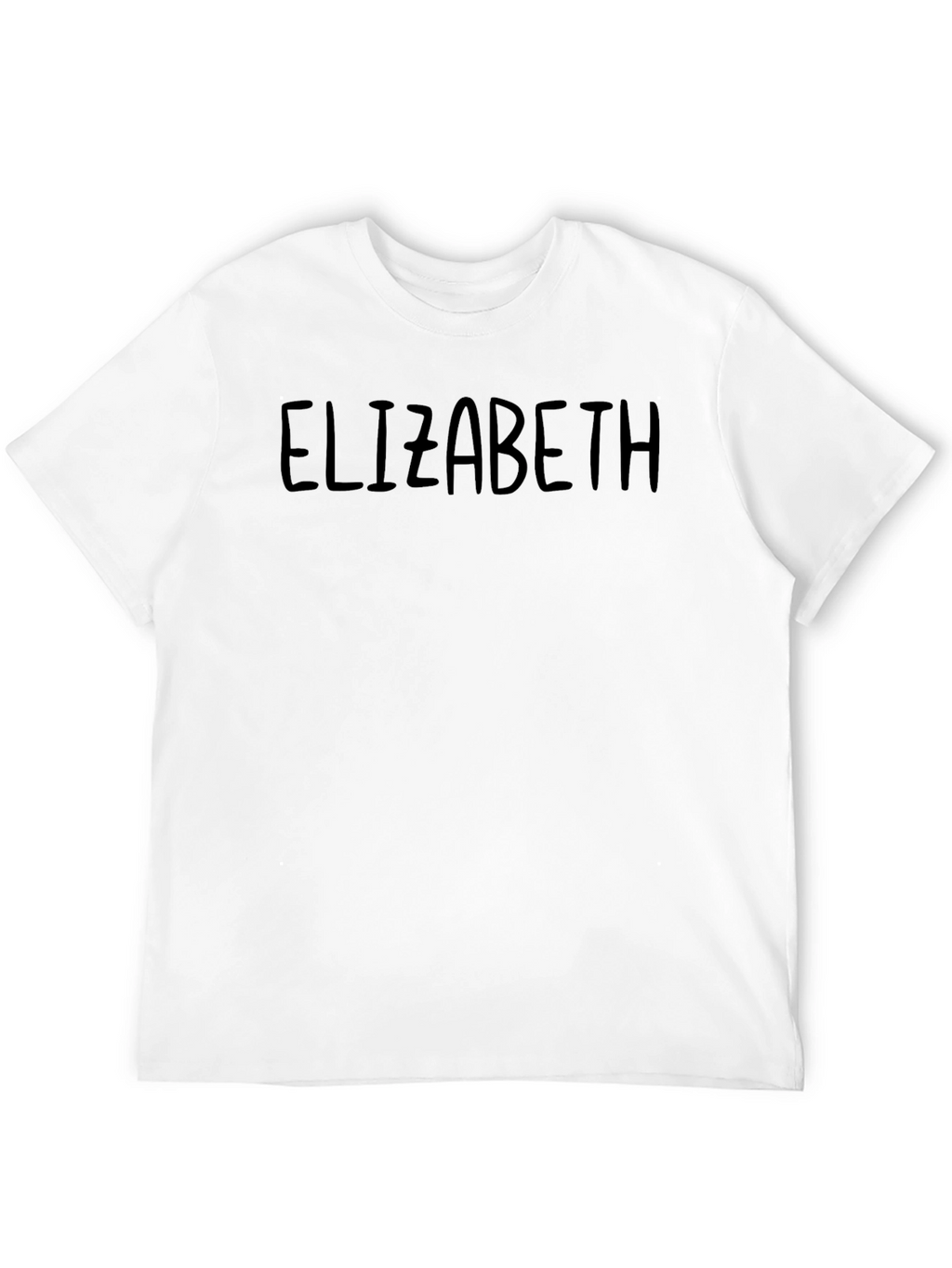 Elizabeth Tee - Classic Black Cotton T-Shirt