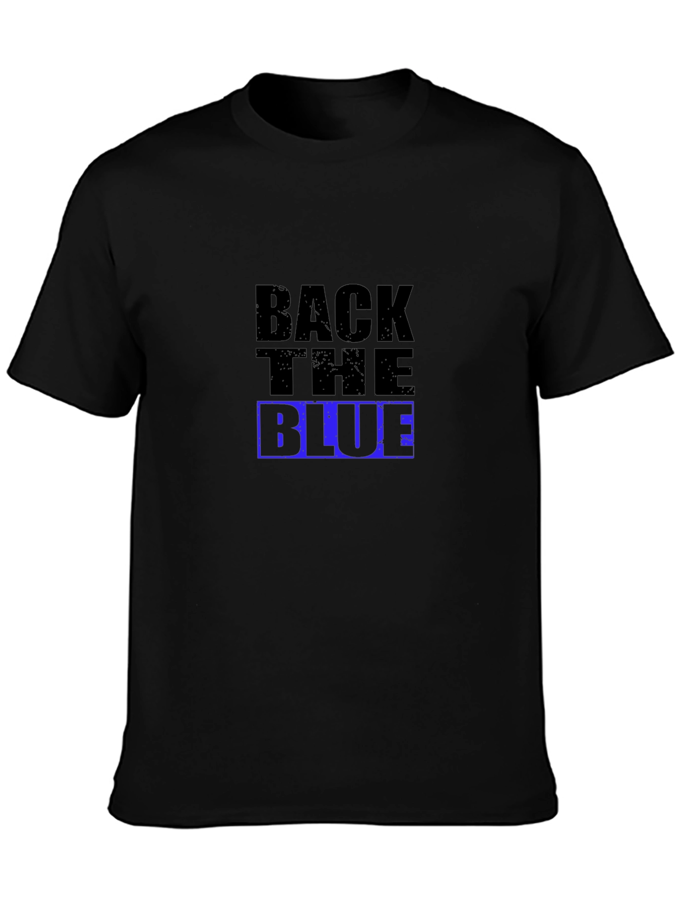 Back The Blue T-Shirt - Support Law Enforcement