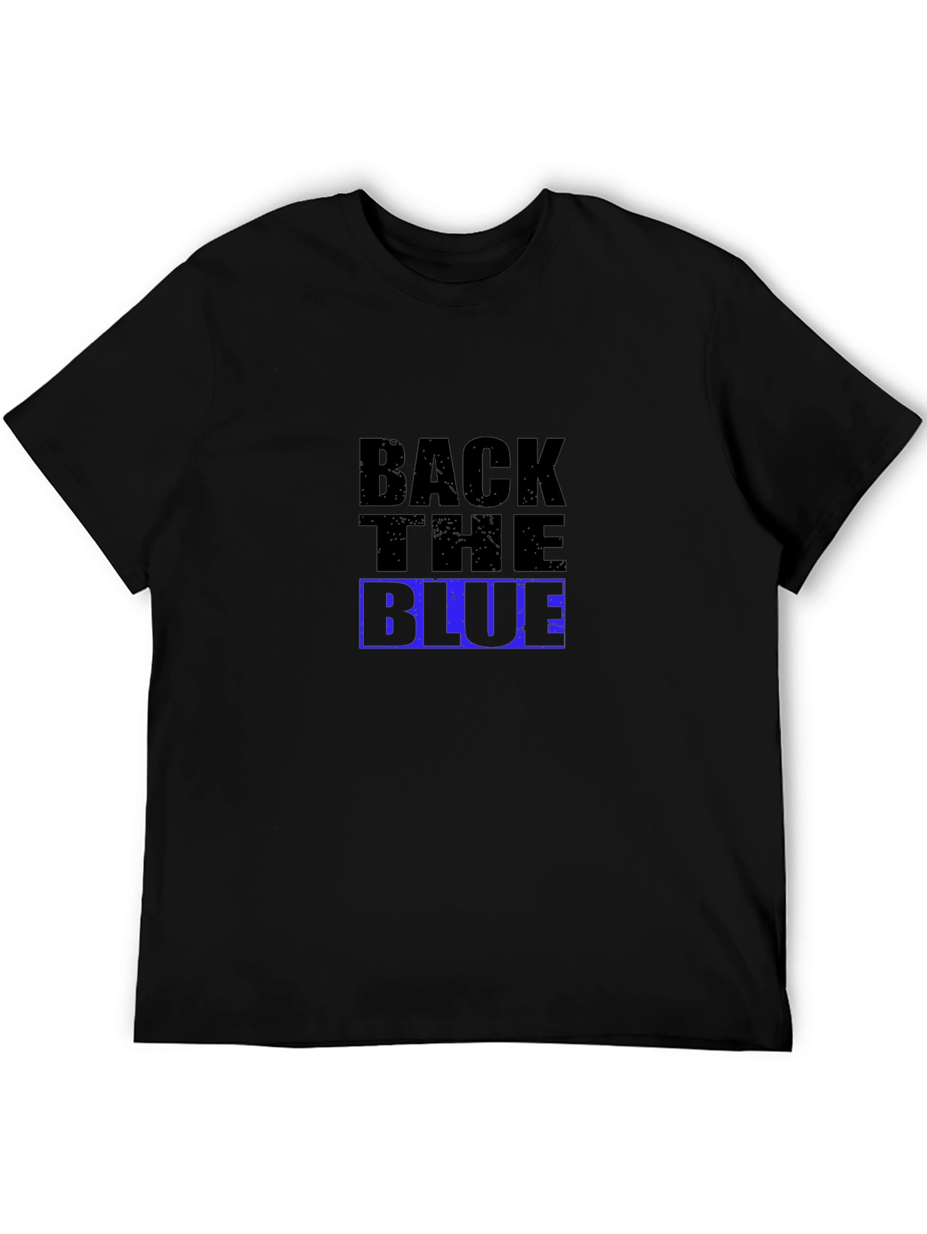 Back The Blue T-Shirt - Support Law Enforcement