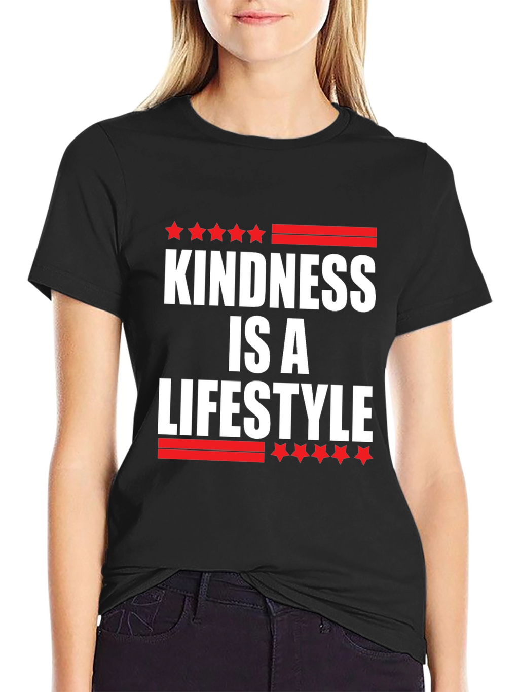 Kindness Is A Lifestyle Graphic T-Shirt