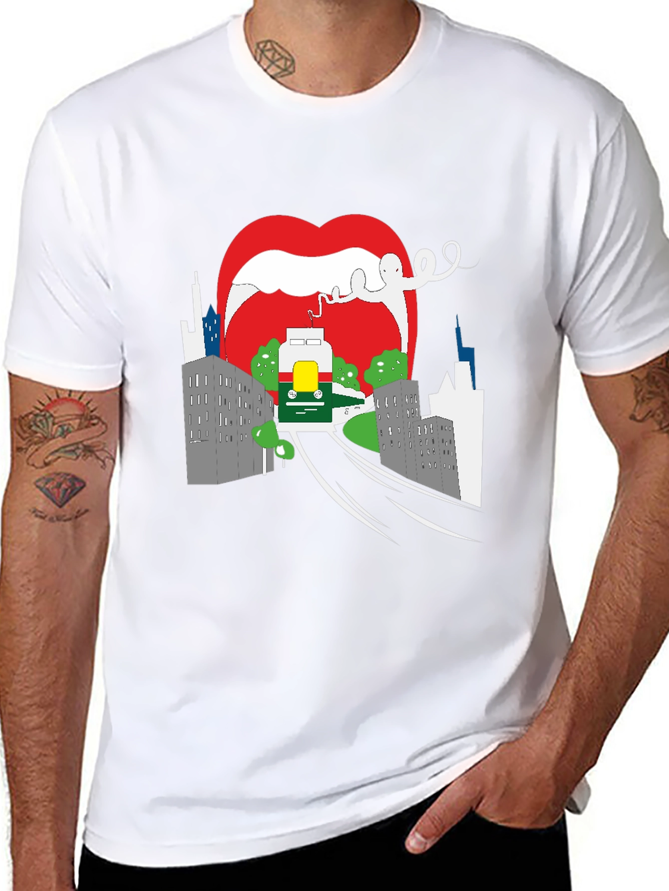 Cityscape Graphic Tee