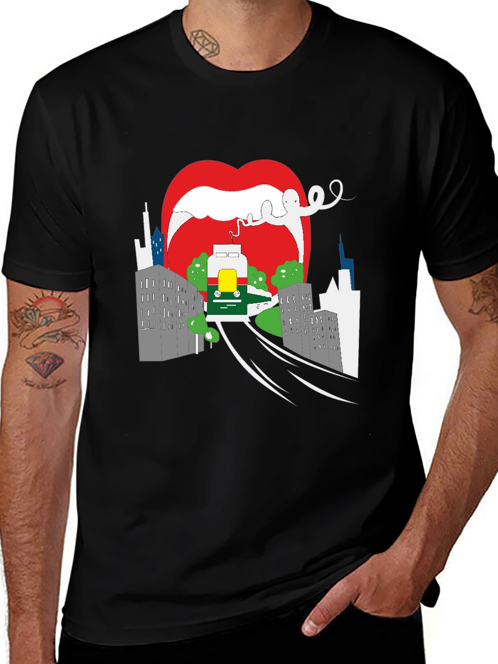 Cityscape Graphic Tee
