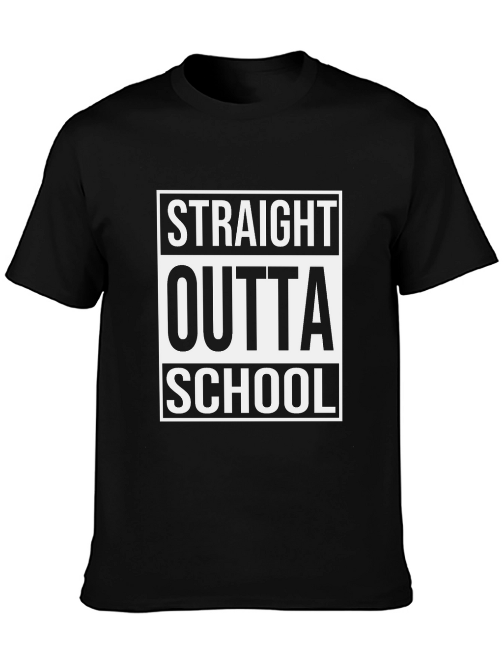 Straight Outta School T-Shirt - Graduation Gift