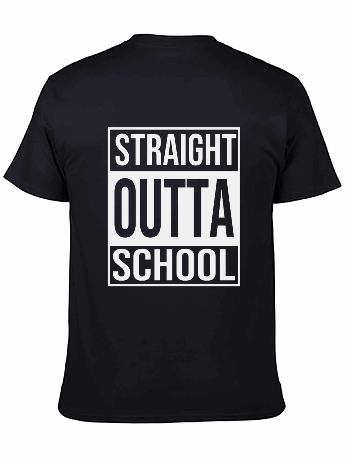 Straight Outta School T-Shirt - Graduation Gift