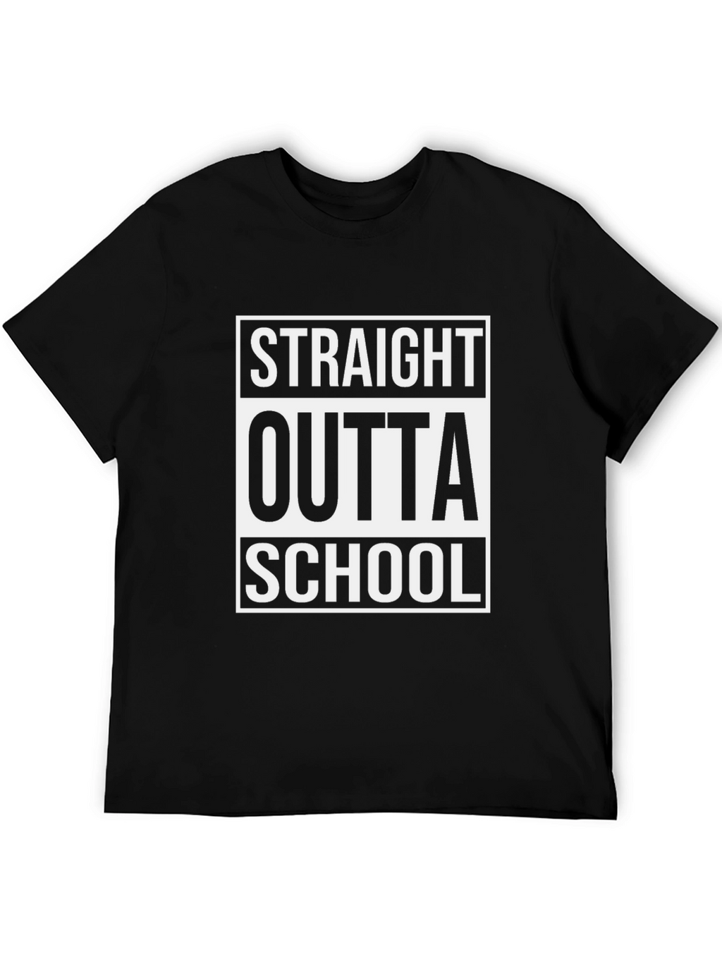 Straight Outta School T-Shirt - Graduation Gift