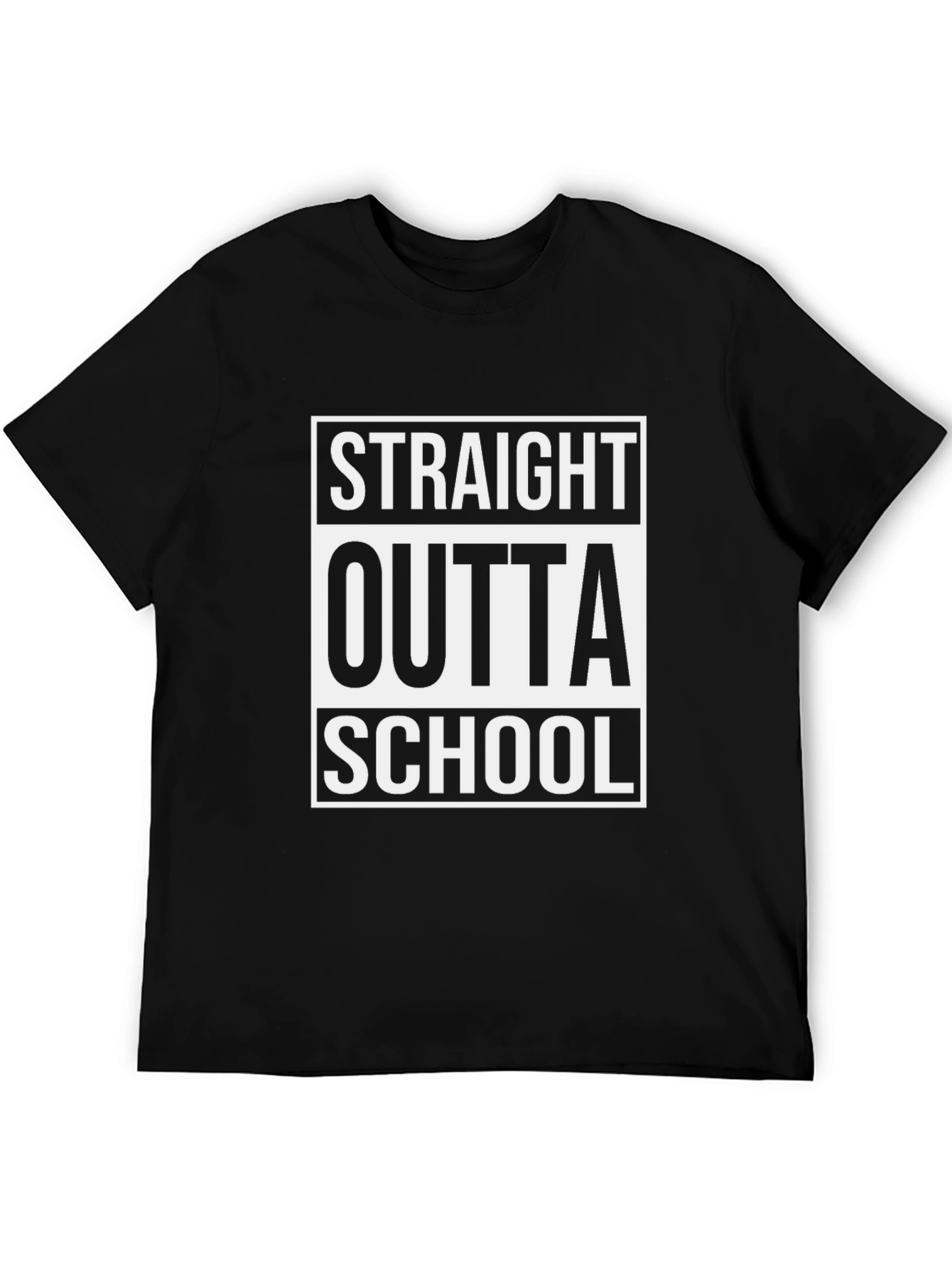 Straight Outta School T-Shirt - Graduation Gift