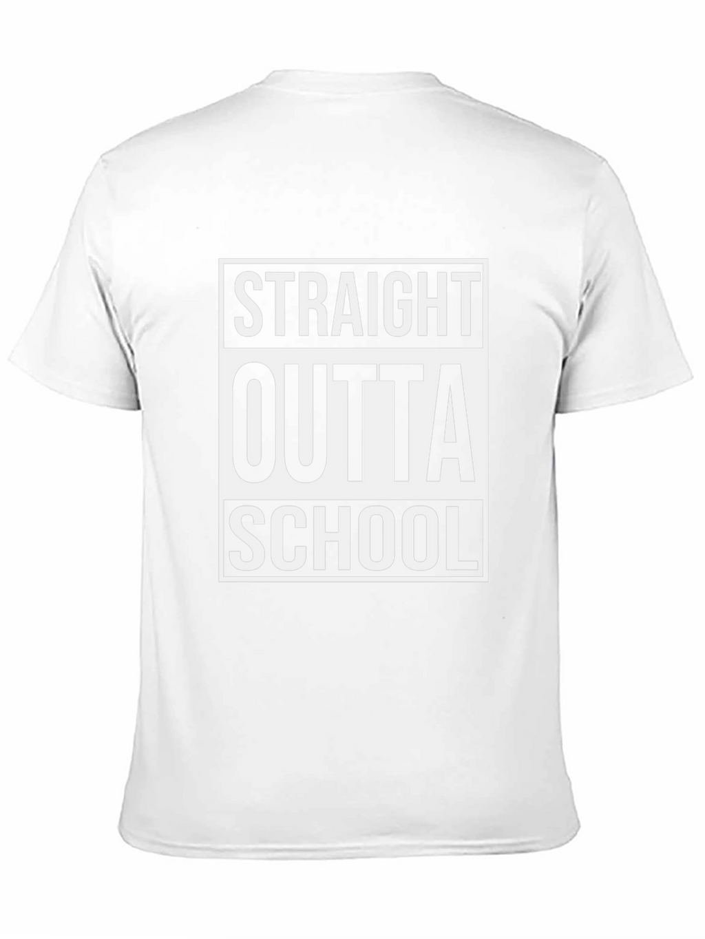 Straight Outta School T-Shirt - Graduation Gift