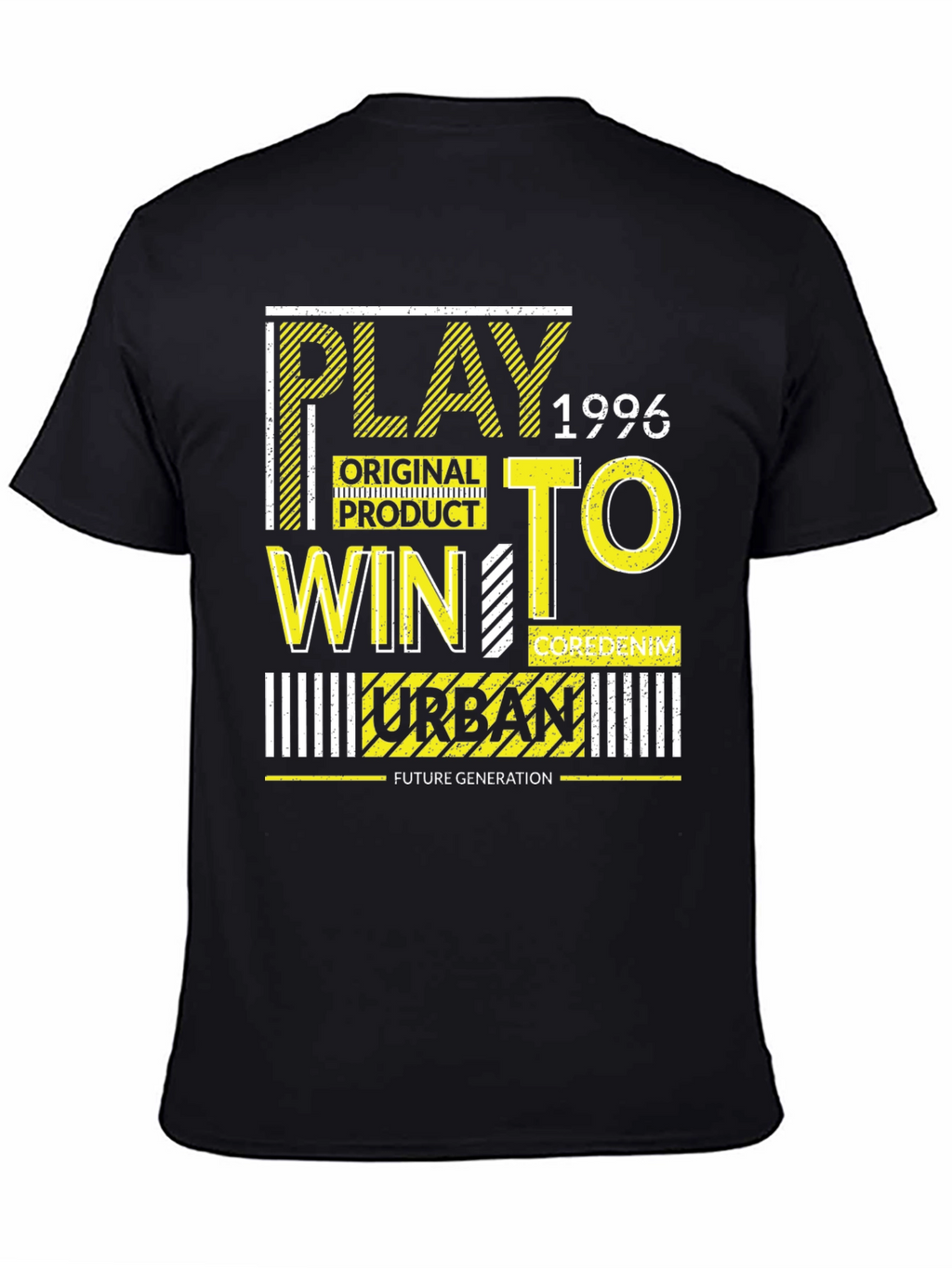 Play to Win 1996 Graphic Tee - Urban Style