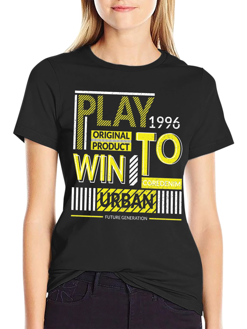 Play to Win 1996 Graphic Tee - Urban Style