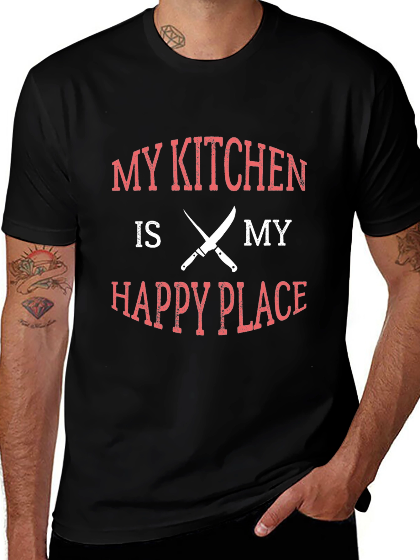 My Kitchen is My Happy Place Graphic T-Shirt