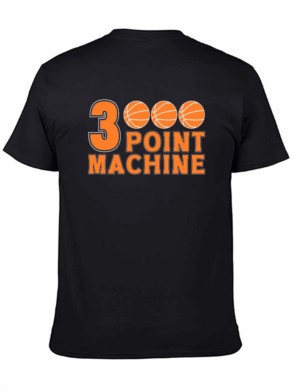 3 Point Machine Graphic T-Shirt - Basketball Fan Apparel