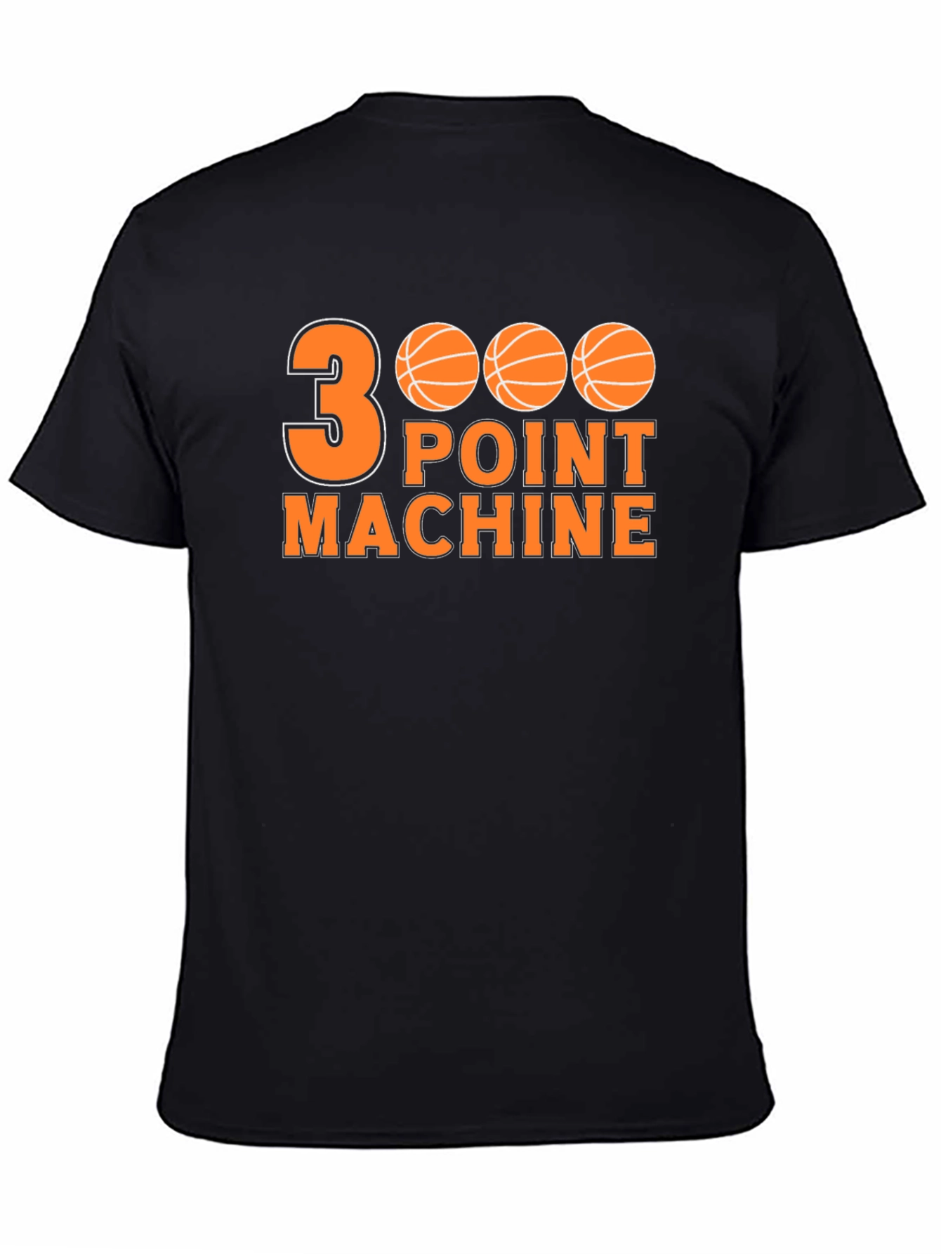 3 Point Machine Graphic T-Shirt - Basketball Fan Apparel