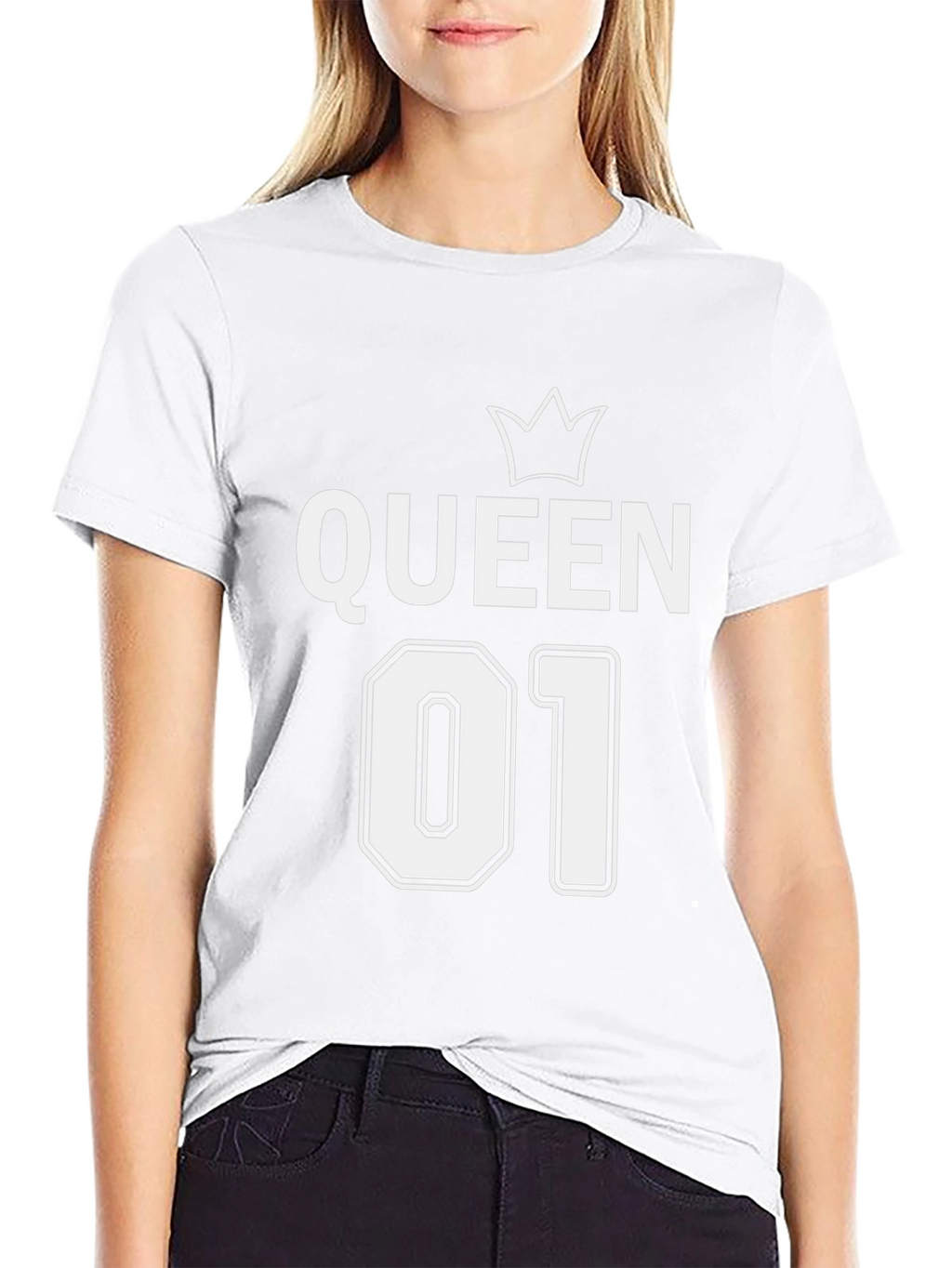 Queen 01 Black Graphic T-Shirt