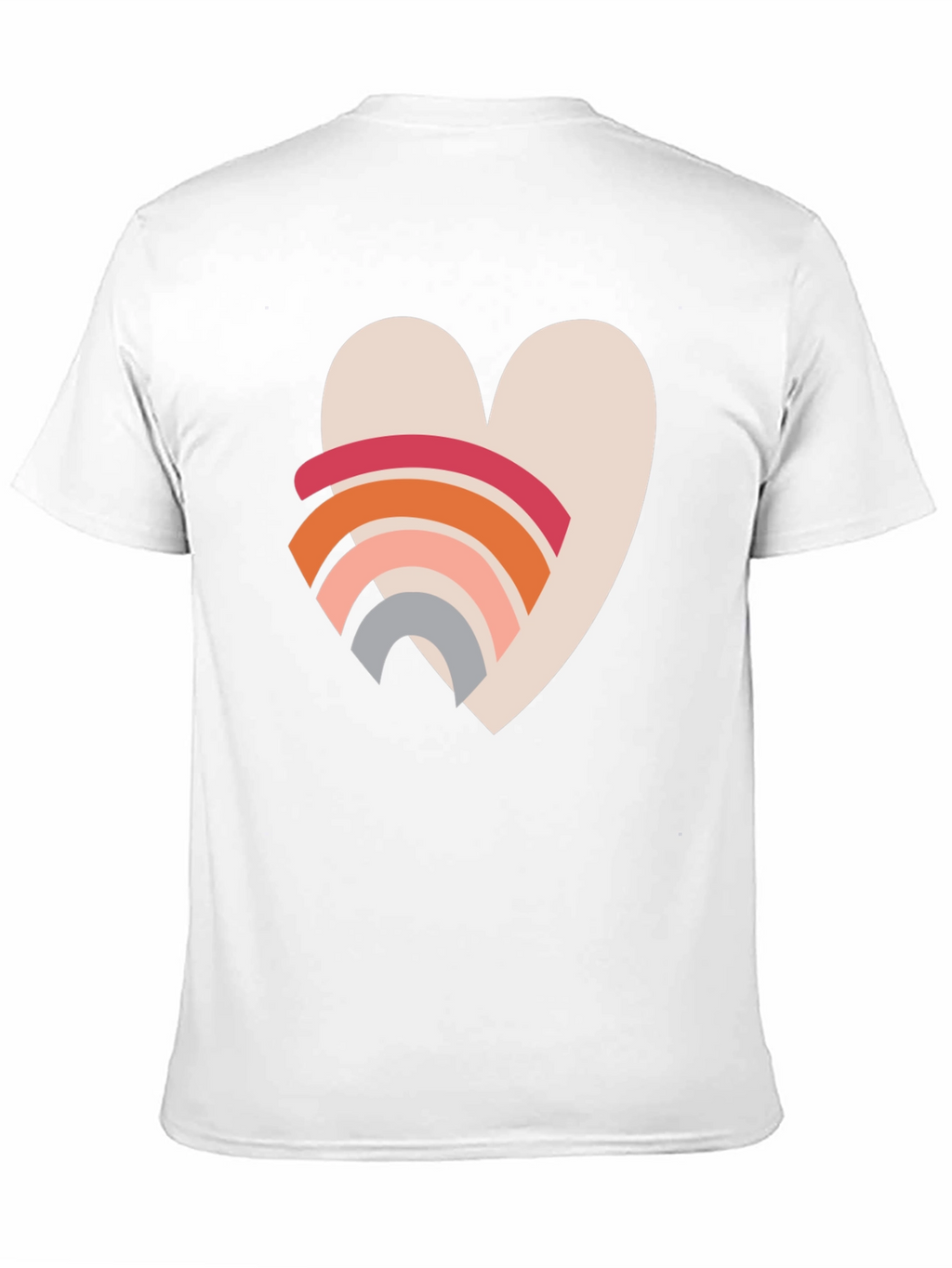 Heart Rainbow Graphic Tee