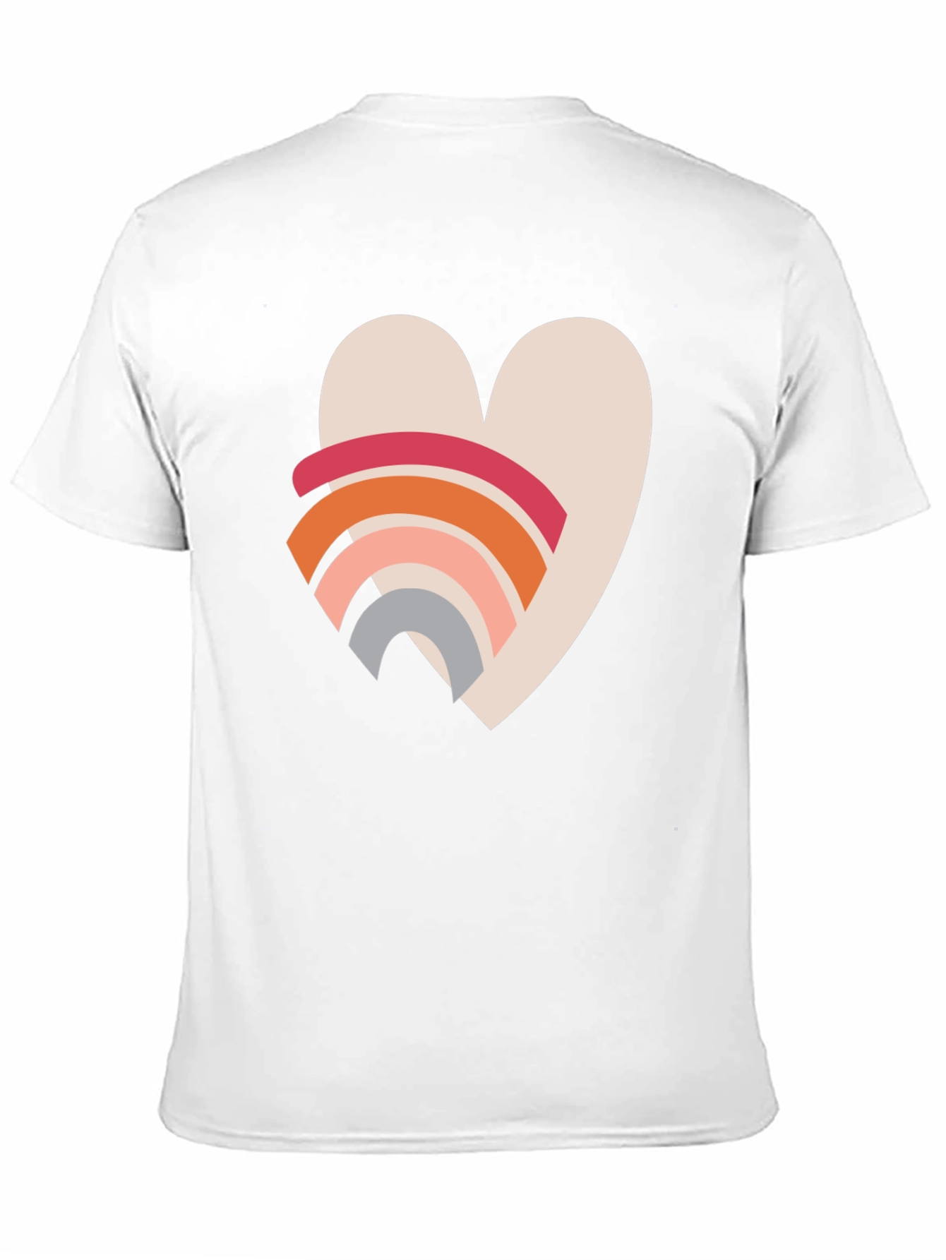 Heart Rainbow Graphic Tee