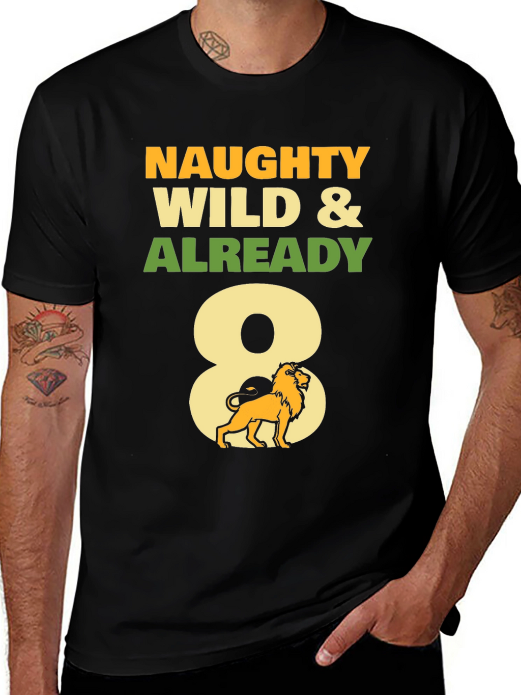 Naughty Wild & Already 8 T-Shirt