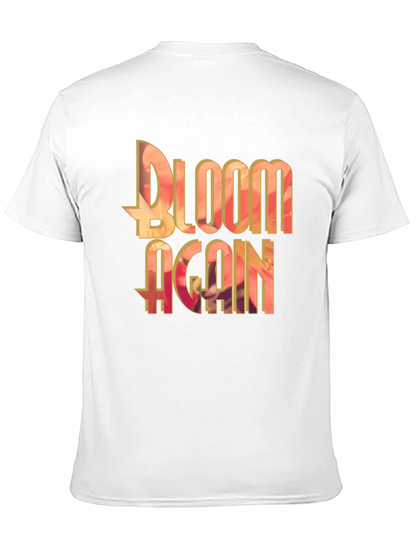Bloom Again Graphic Black T-Shirt