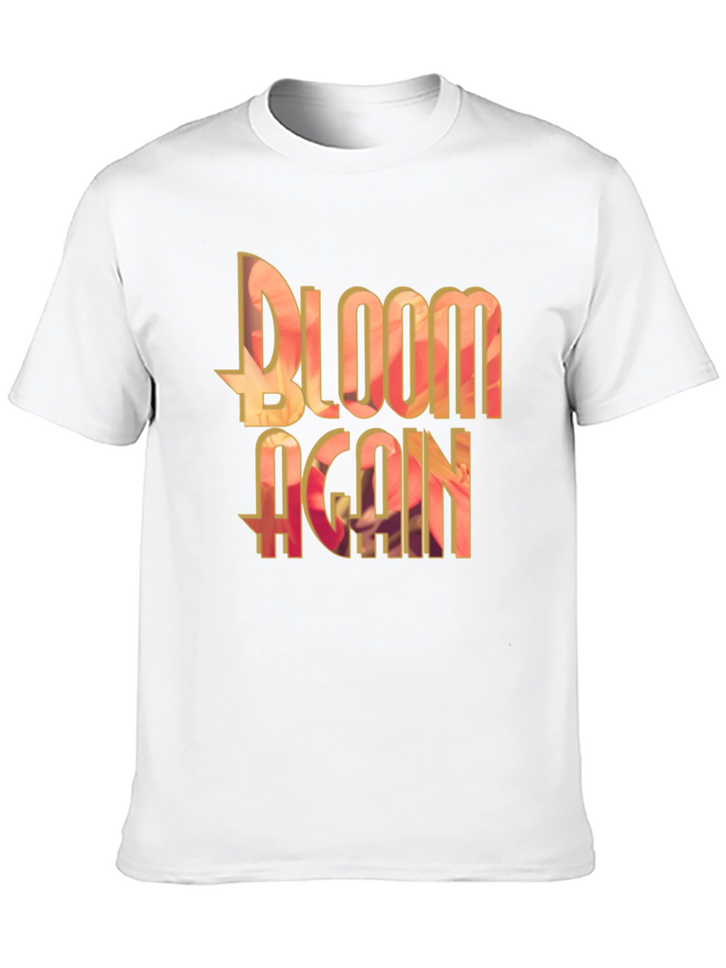 Bloom Again Graphic Black T-Shirt