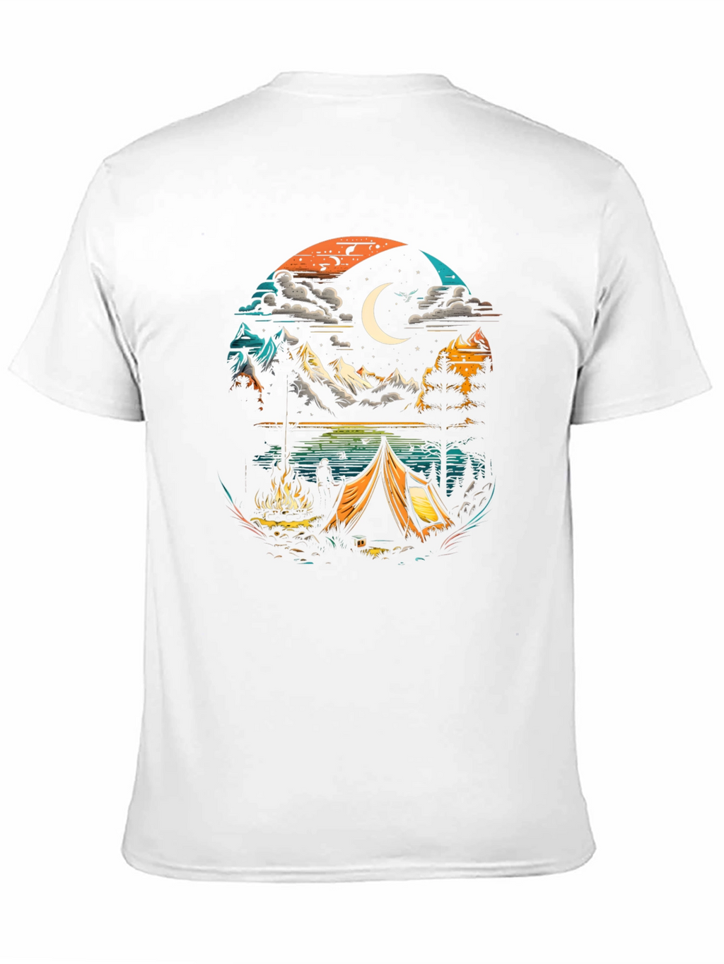 Camping Adventure Graphic Tee