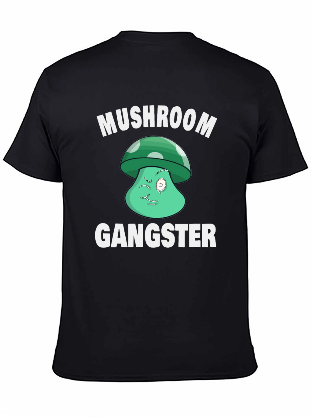 Mushroom Gangster Graphic T-Shirt