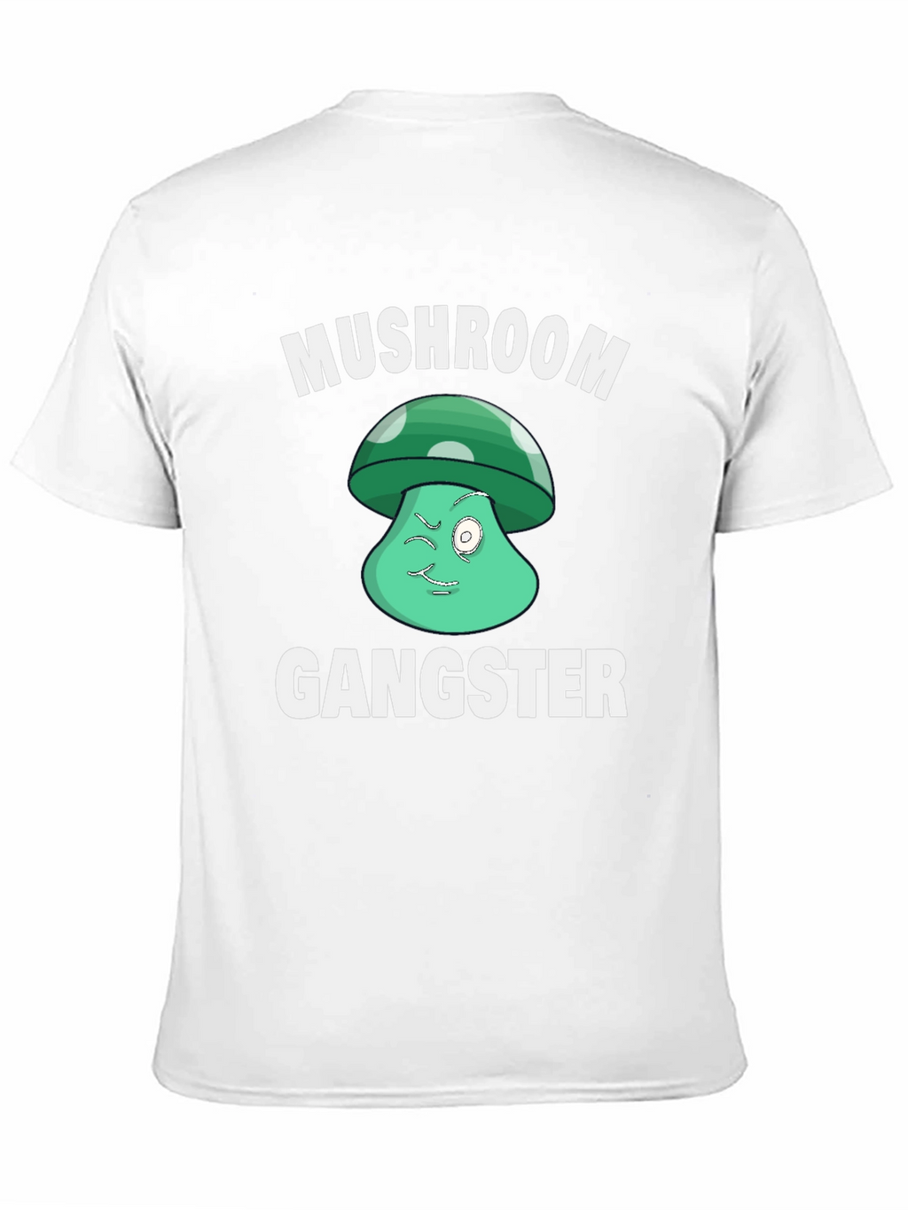 Mushroom Gangster Graphic T-Shirt