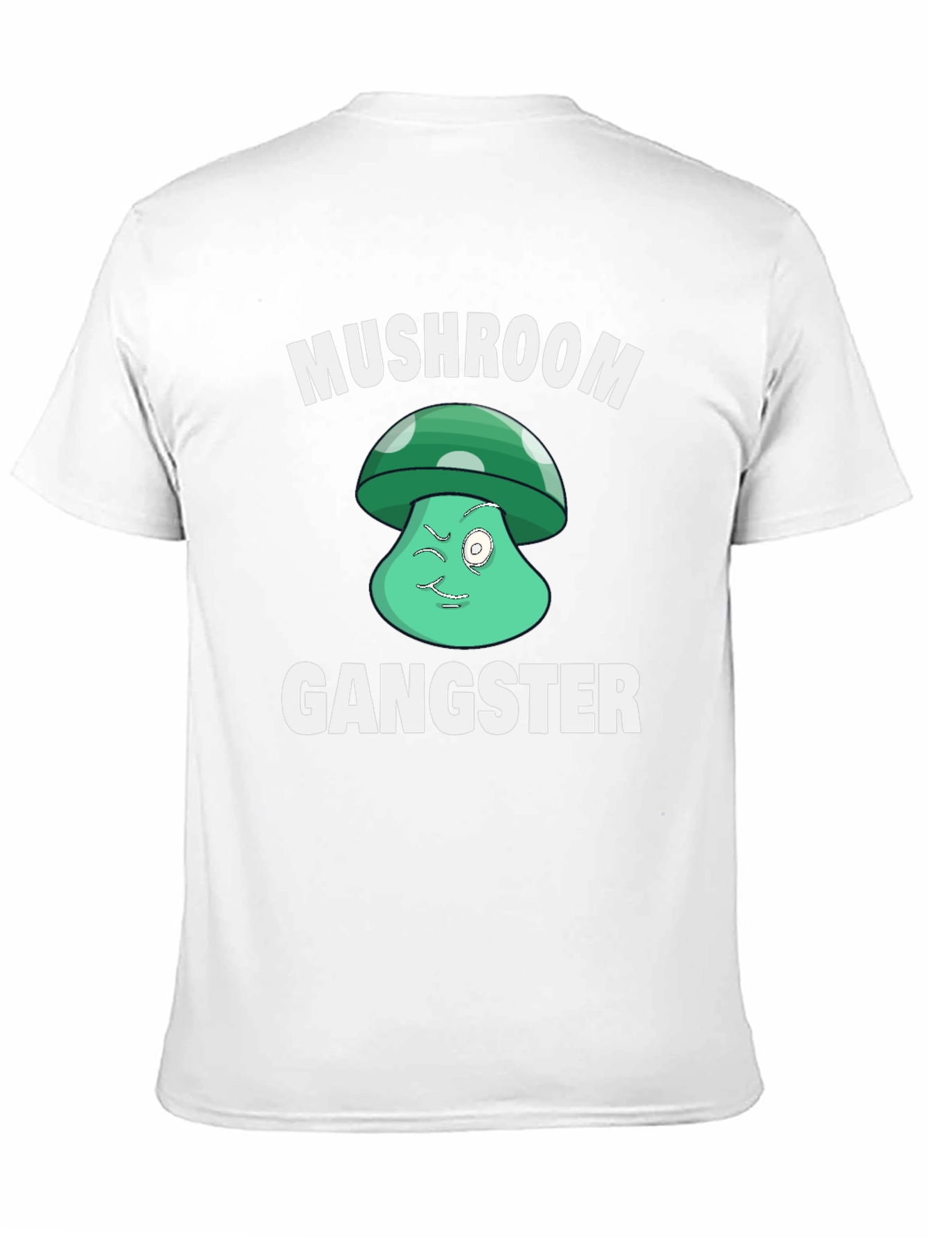 Mushroom Gangster Graphic T-Shirt